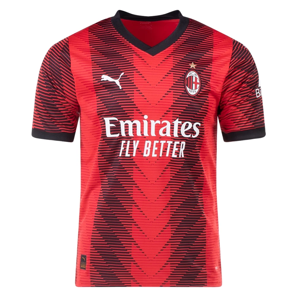 AC Milan Home Jersey 23/24 - Soccerfana