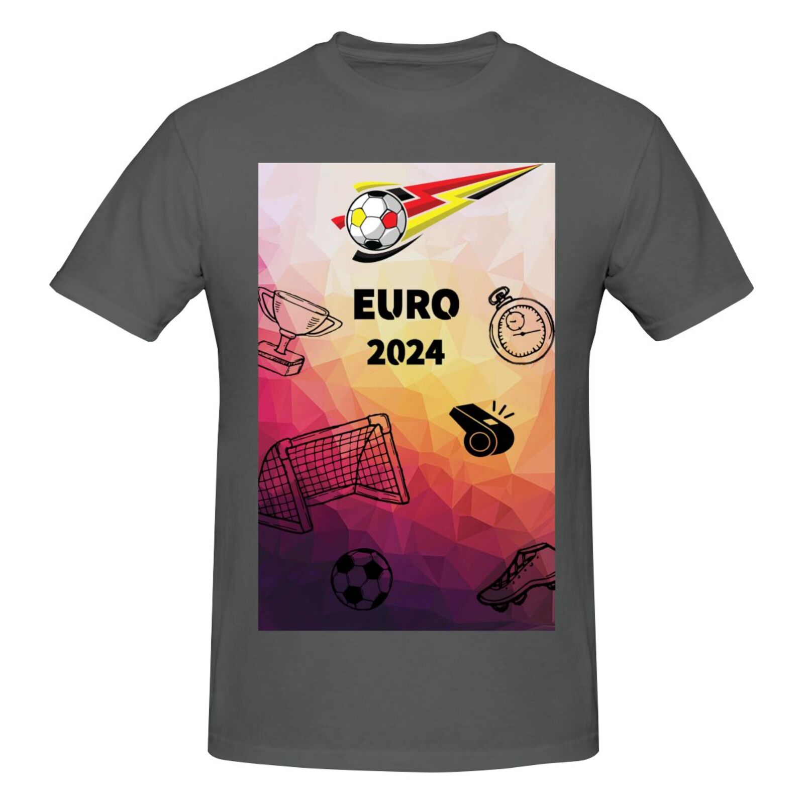 Men's Germany EURO 2024 Basic Short Sleeve T-Shirt BST1771 - Soccerfana