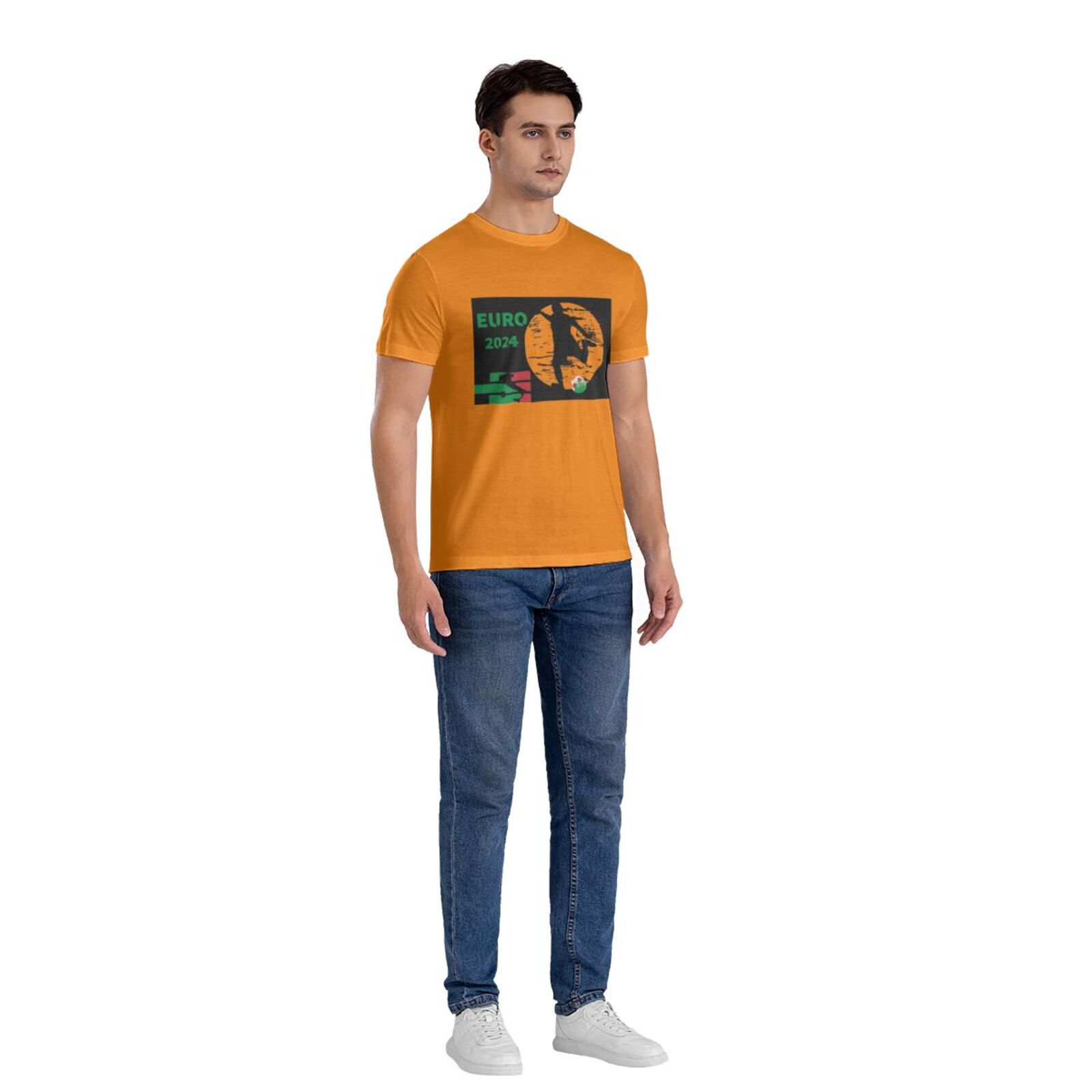 Men's Italy EURO 2024 Basic Short Sleeve T-Shirt BST1751 - Soccerfana