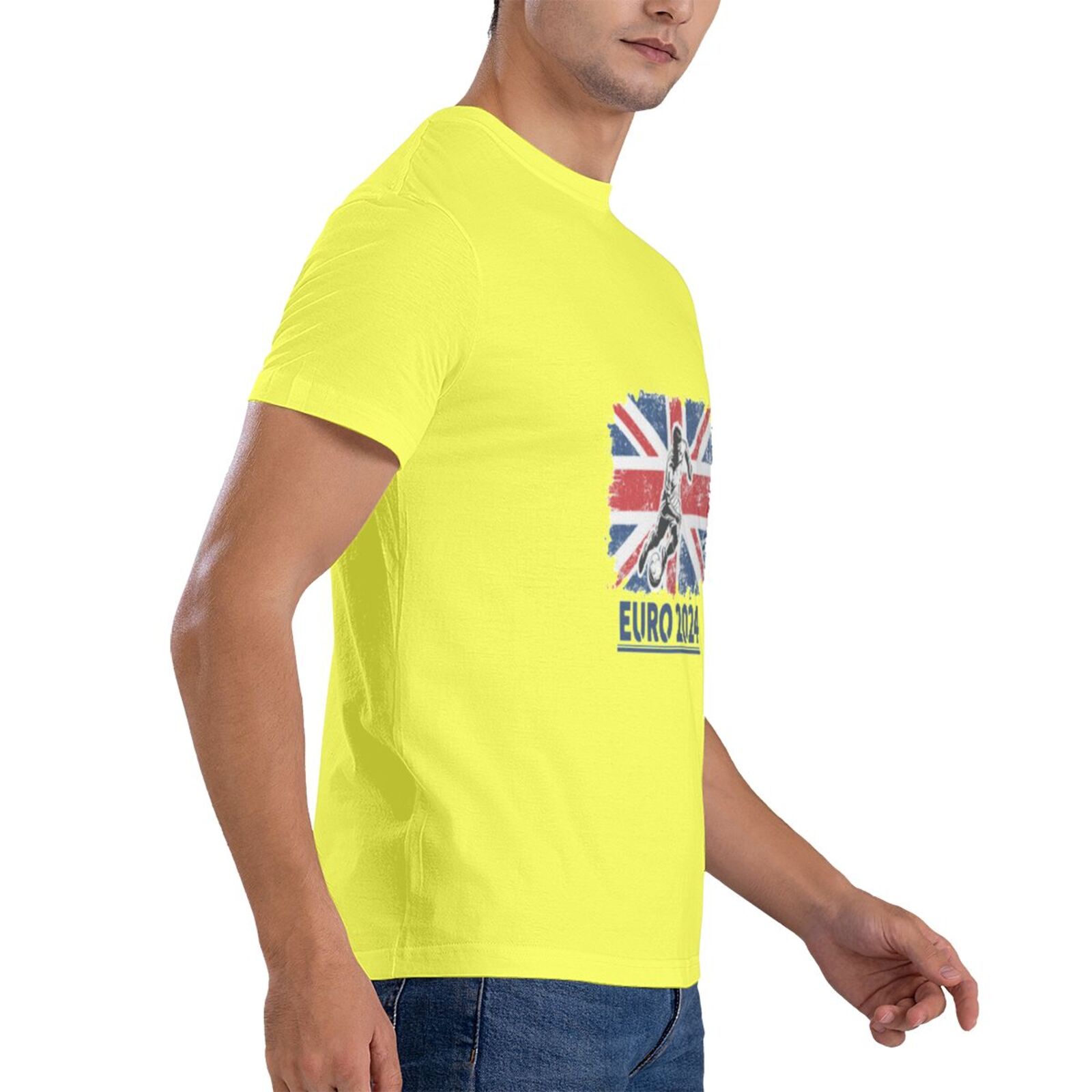 Men's England EURO 2024 Basic Short Sleeve T-Shirt BST1750 - Soccerfana