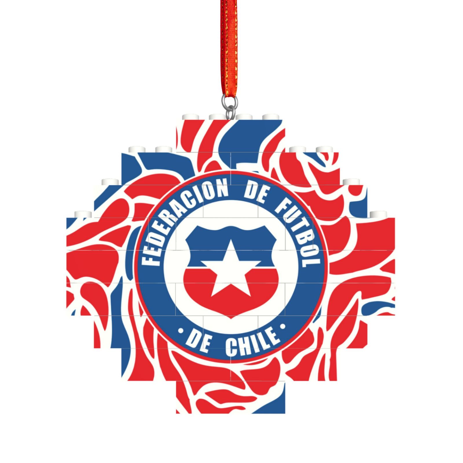 Bayern Munich Building Block Puzzle Ornament BBP2203 - Soccerfana