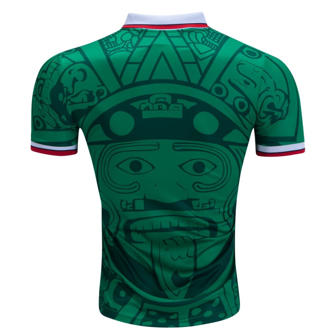 Mexico Retro Home Jersey 1998 - Soccerfana