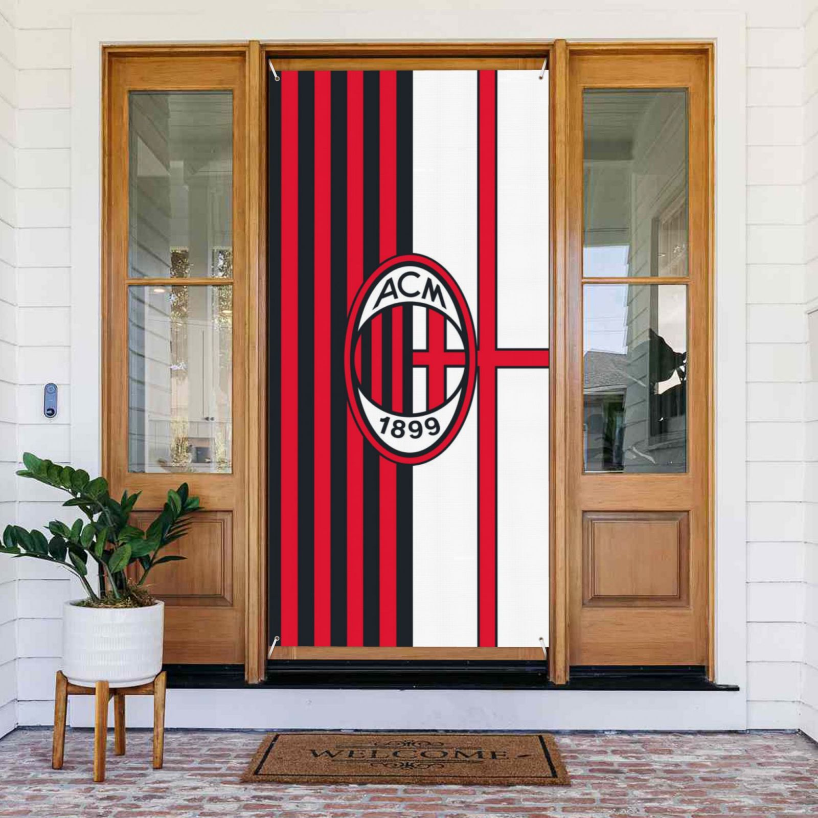 AC Milan Door Cover Decorated Banner DCB2814 - Soccerfana