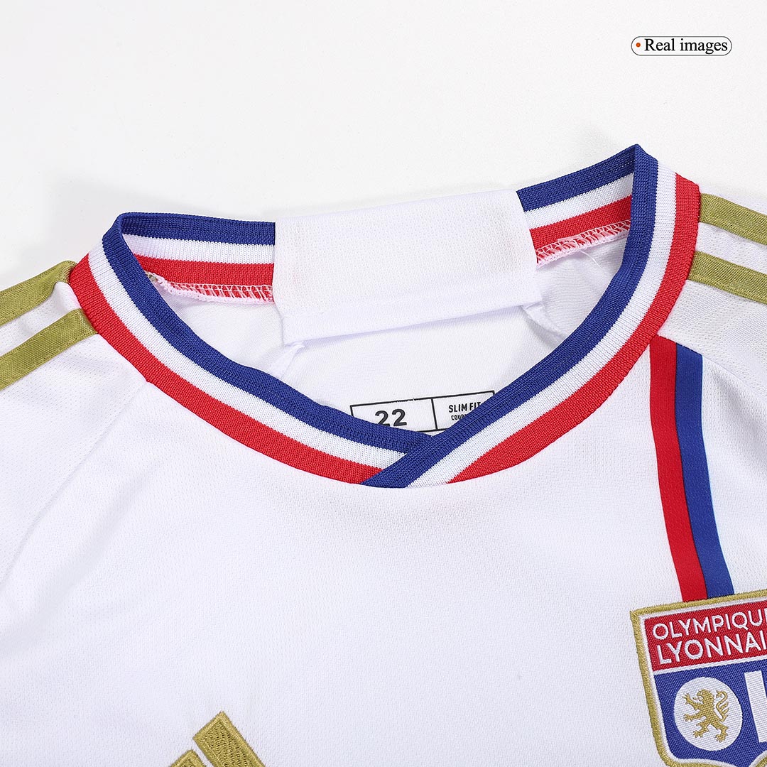 Kid's Olympique Lyonnais Home Jersey+Shorts 23/24 - Soccerfana