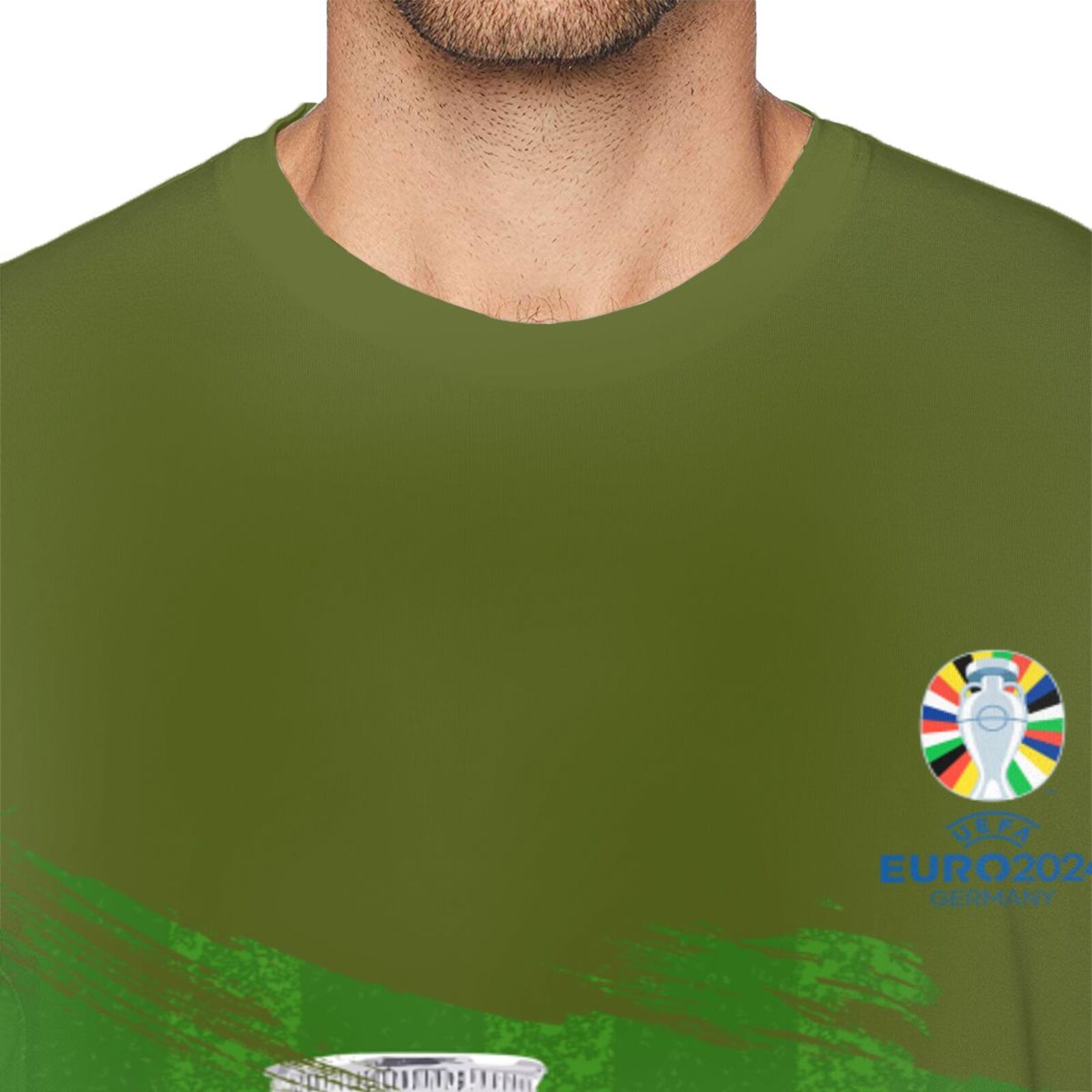 Men's England EURO 2024 Basic Short Sleeve T-Shirt BST1681 - Soccerfana