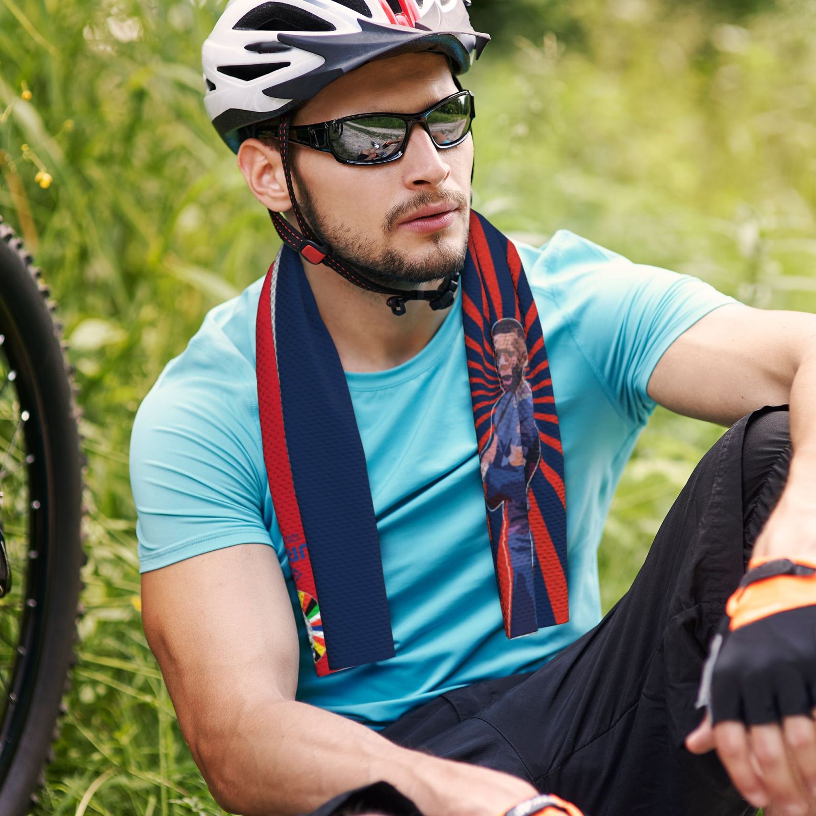 France EURO 2024 Cold Exercise Towel CET1723 - Soccerfana