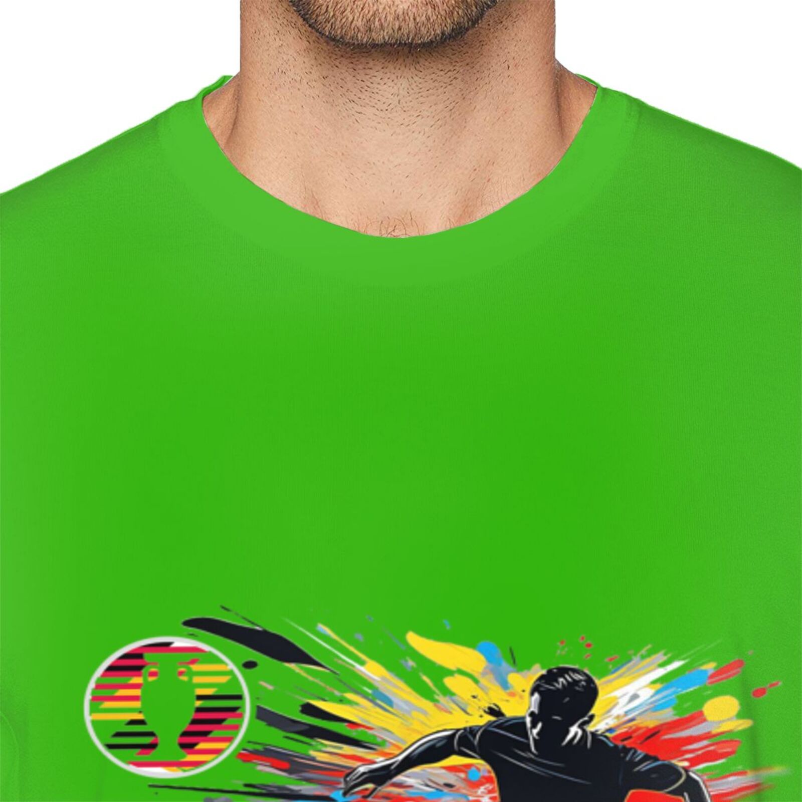 Men's Germany EURO 2024 Basic Short Sleeve T-Shirt BST1748 - Soccerfana