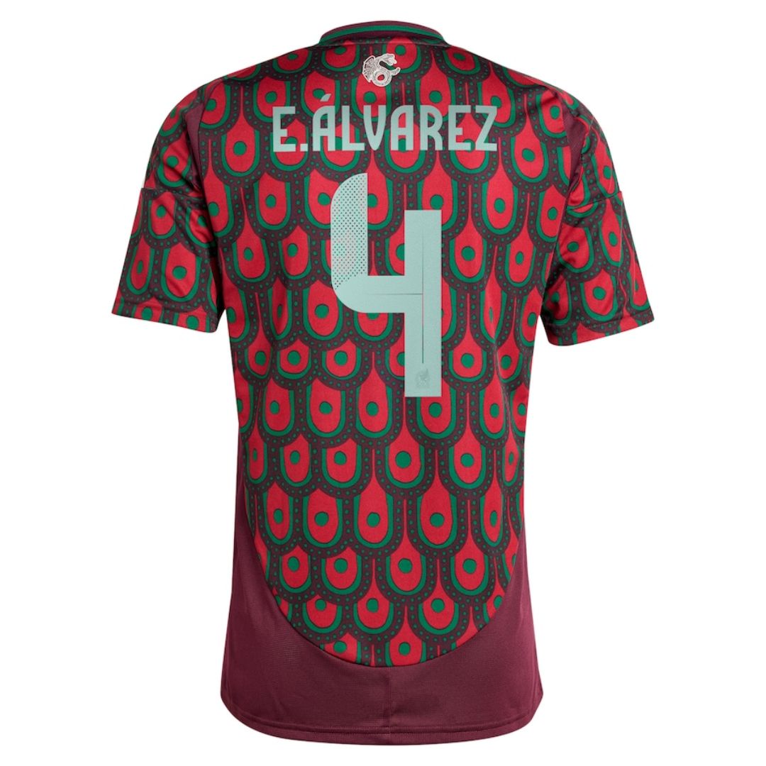 Edson Alvarez #4 Mexico Home Jersey Copa America 2024 - Soccerfana