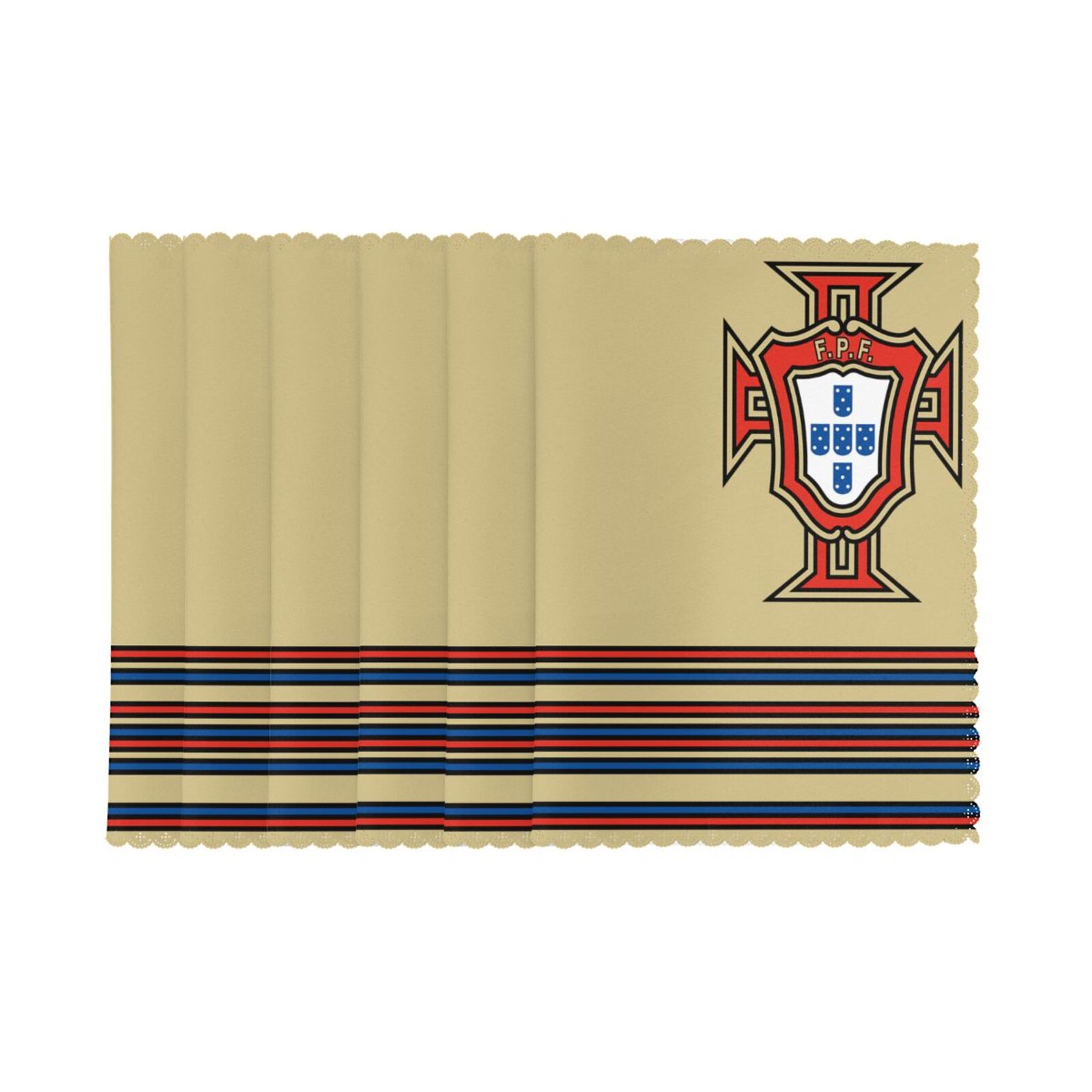 Portugal Placemat Set Of 6 PFD2073 - Soccerfana