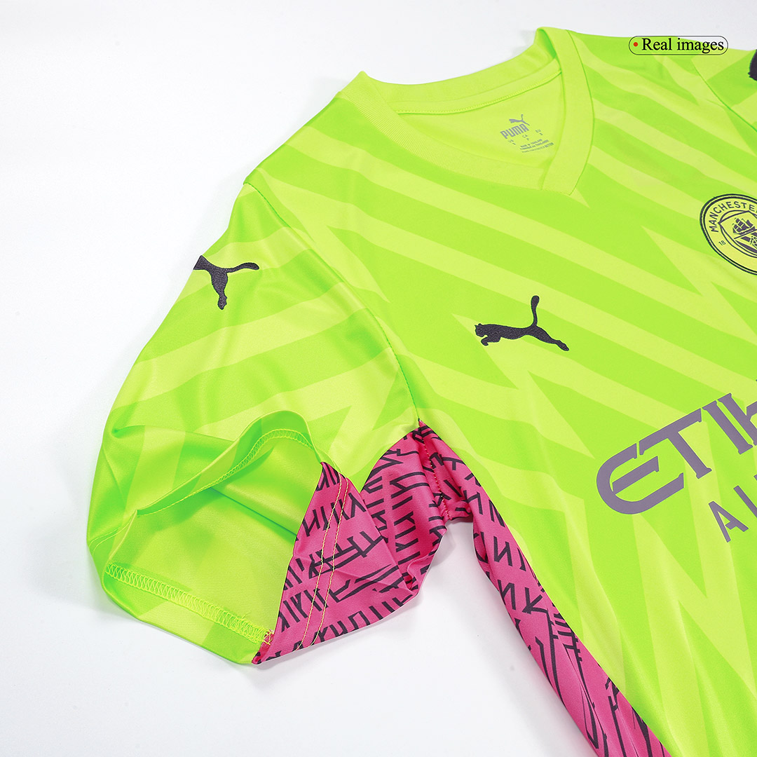 Manchester City Goalkeeper Yellow Jersey 23/24 - Soccerfana