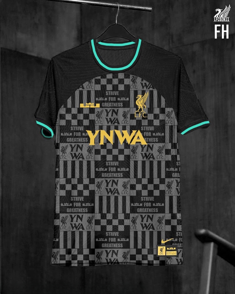 Liverpool X LeBron James Jersey 23/24 - Soccerfana