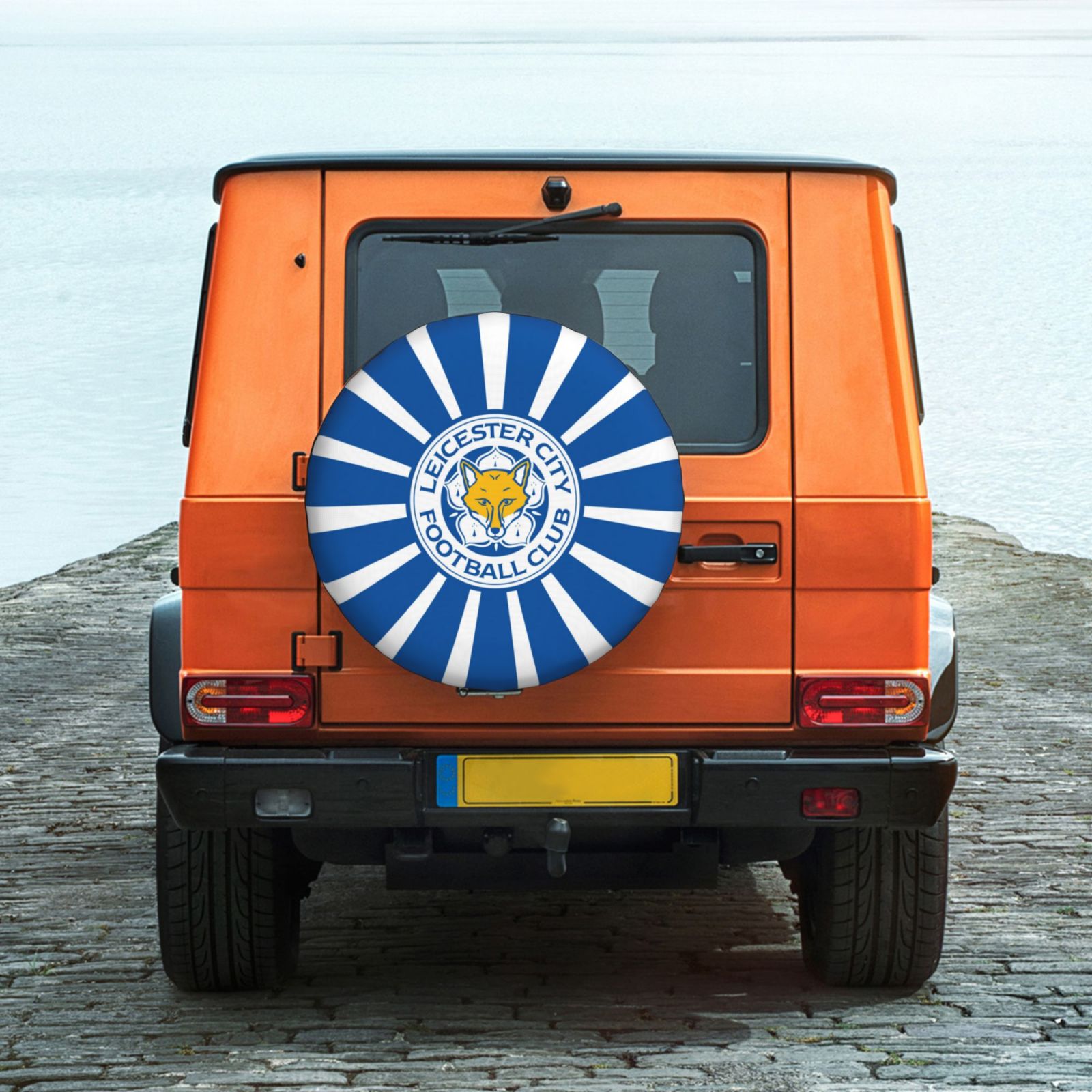 Leicester City Car Tire Dust Cover TIC2743 - Soccerfana