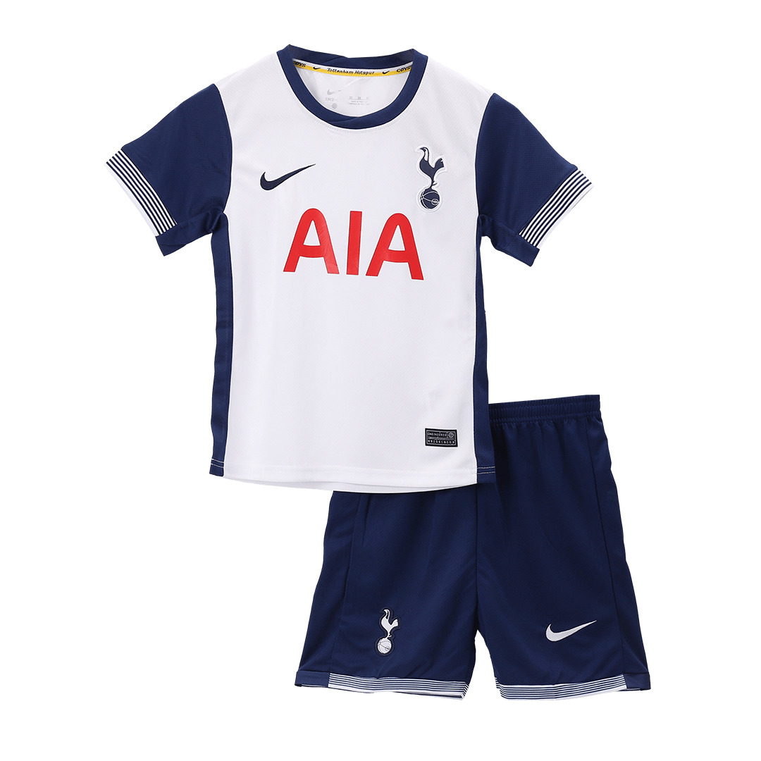 Kid's Tottenham Hotspur Home Jersey+Shorts 2024/25 - Soccerfana