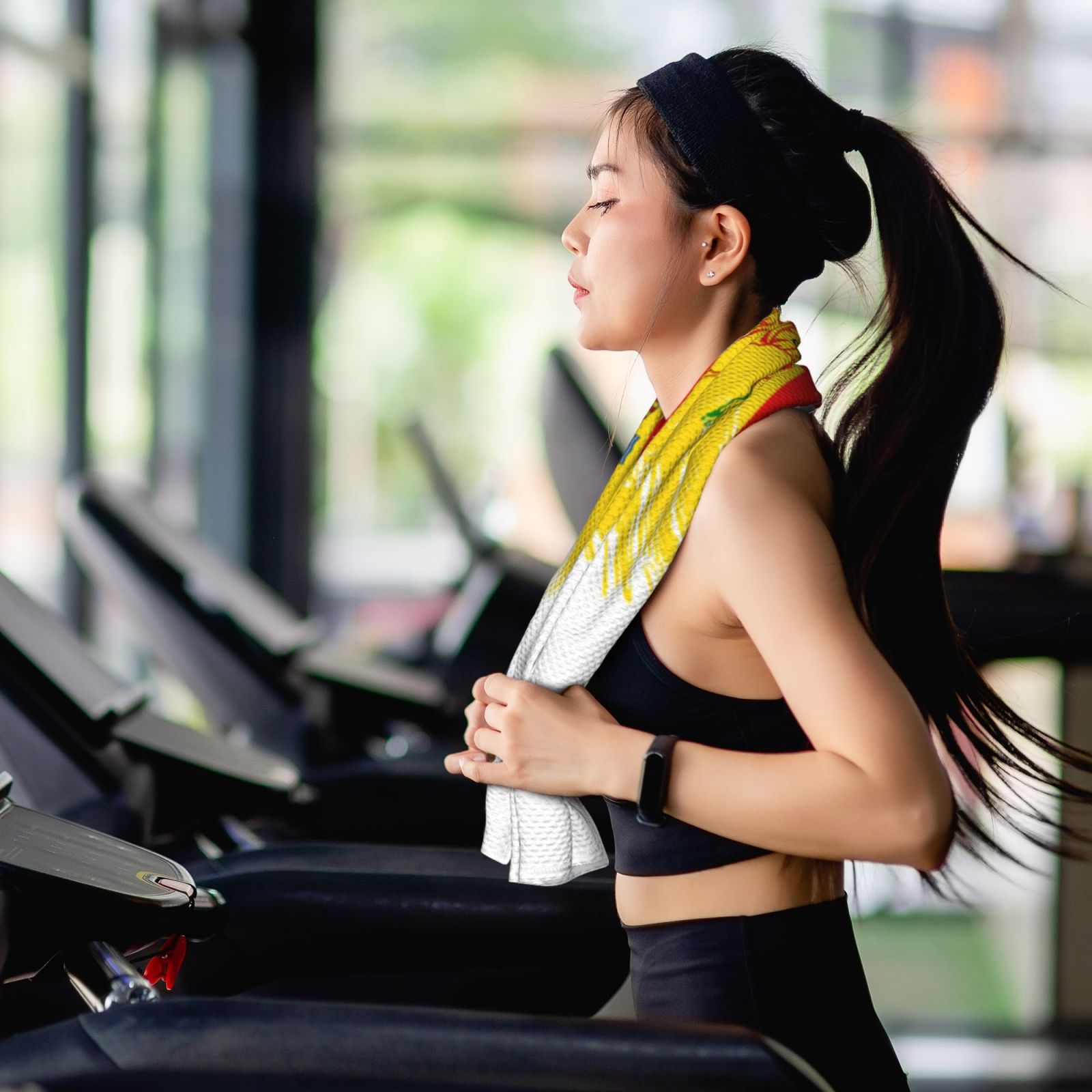 Slippers Spain EURO 2024 Cold Exercise Towel CET1767 - Soccerfana