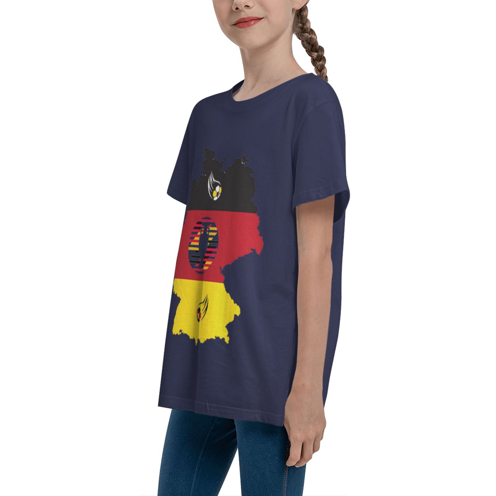 Kid's Germany EURO 2024 Teenage T-shirt TET1769 - Soccerfana