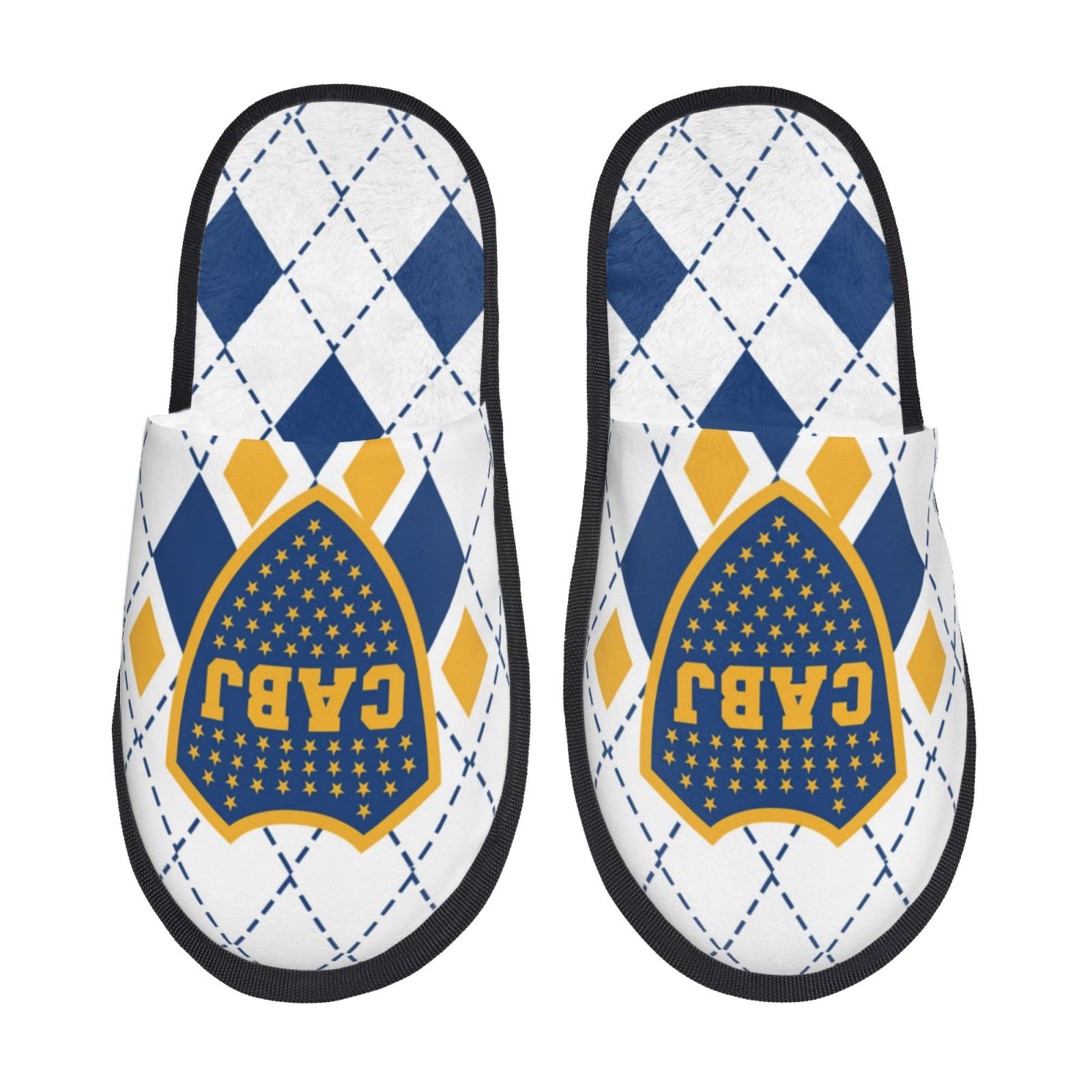 Boca Juniors Cotton Slippers FSP2251 - Soccerfana