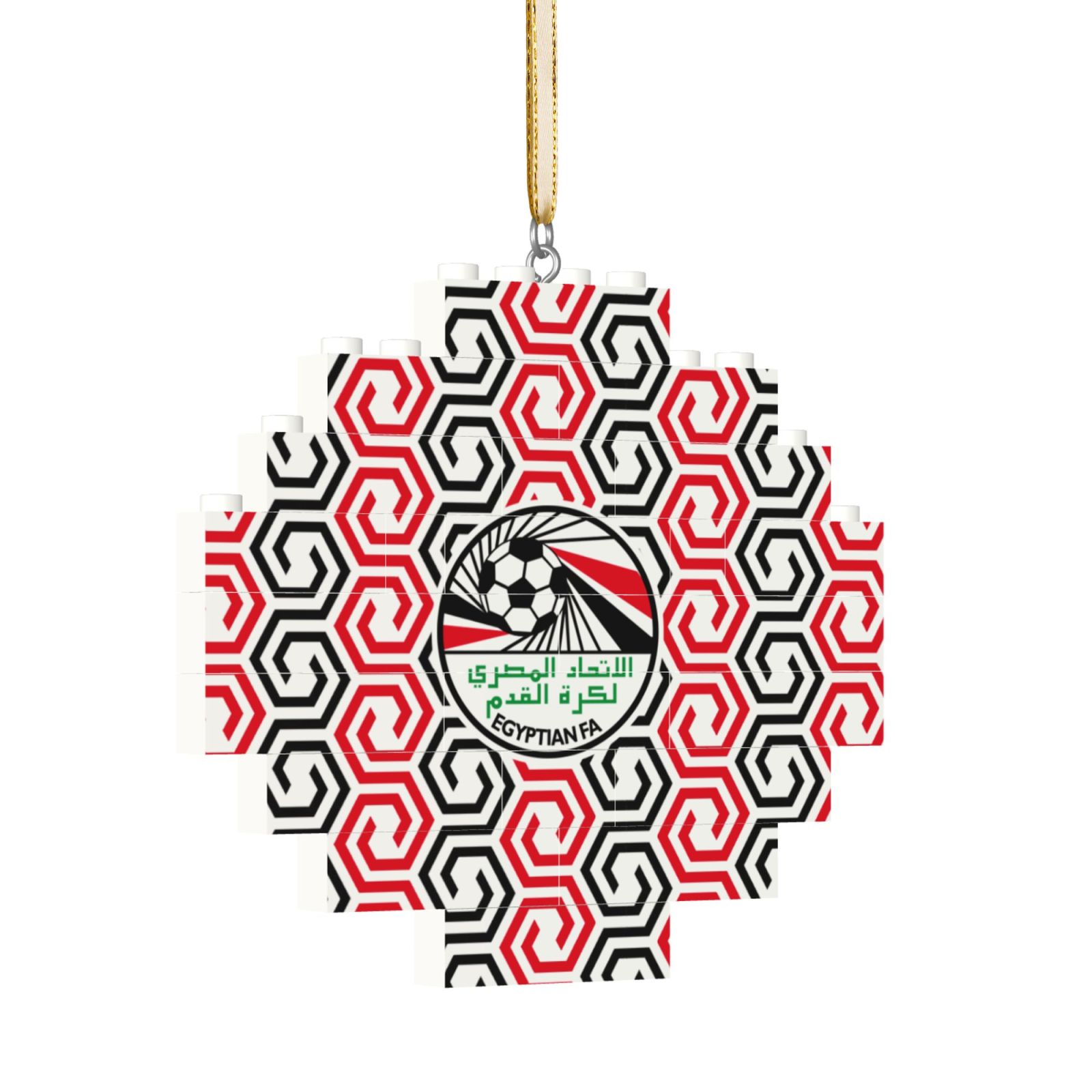 Egypt Building Block Puzzle Ornament BBP2009 - Soccerfana