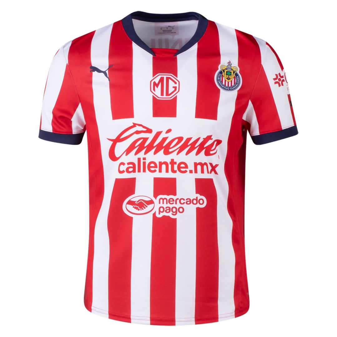 R. MARIN #19 Chivas Home Jersey 2024/25 - Soccerfana