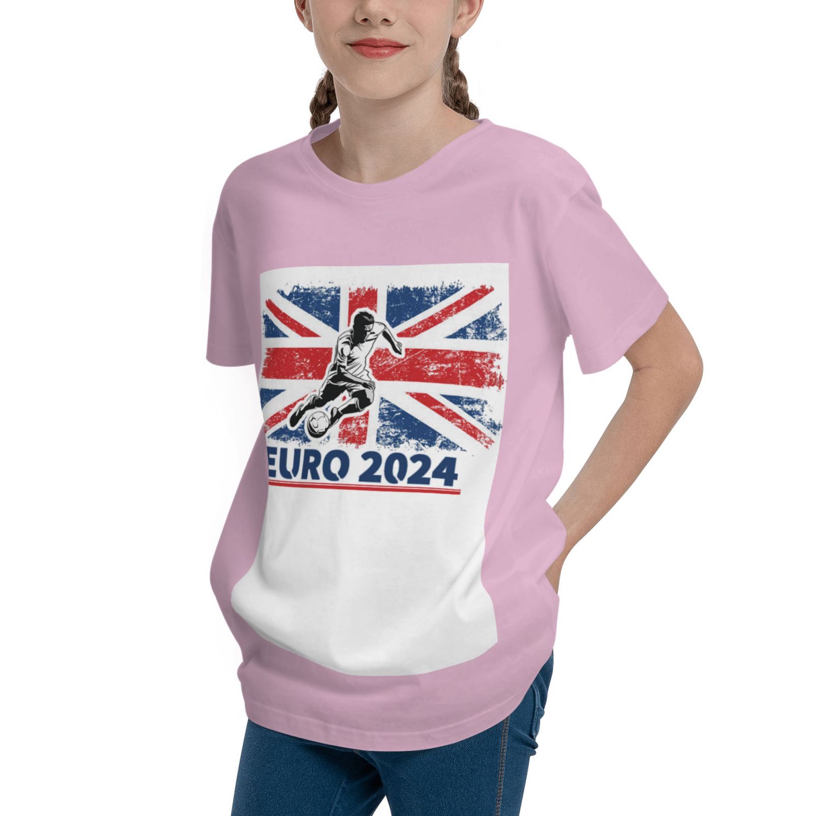Kid's England EURO 2024 Teenage T-shirt TET1754 - Soccerfana
