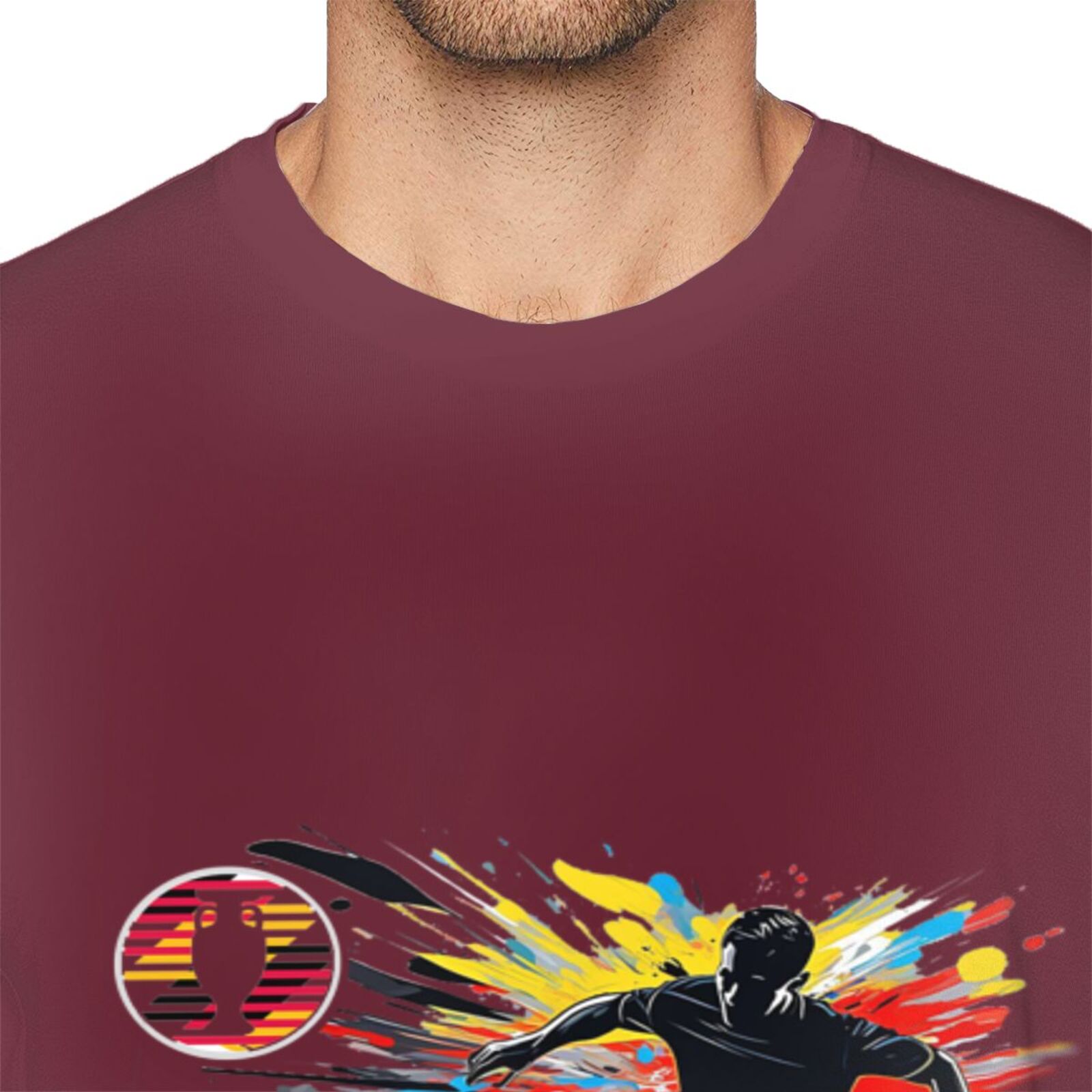 Men's Germany EURO 2024 Basic Short Sleeve T-Shirt BST1748 - Soccerfana