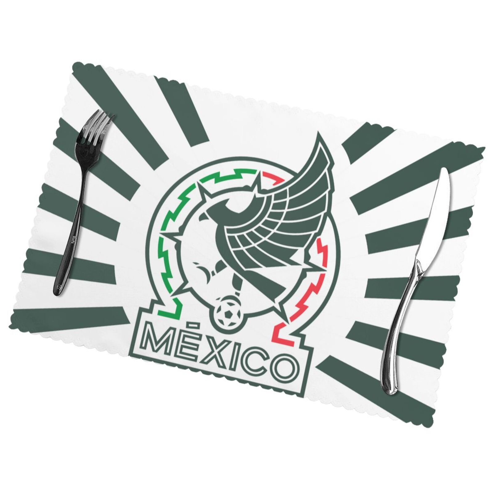 Mexico Placemat Set Of 6 PFD2084 - Soccerfana