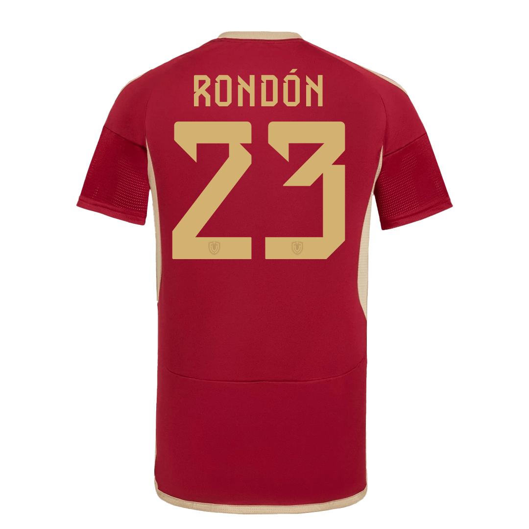 RONDÓN #23 Venezuela Home Jersey Copa America 2024 - Soccerfana