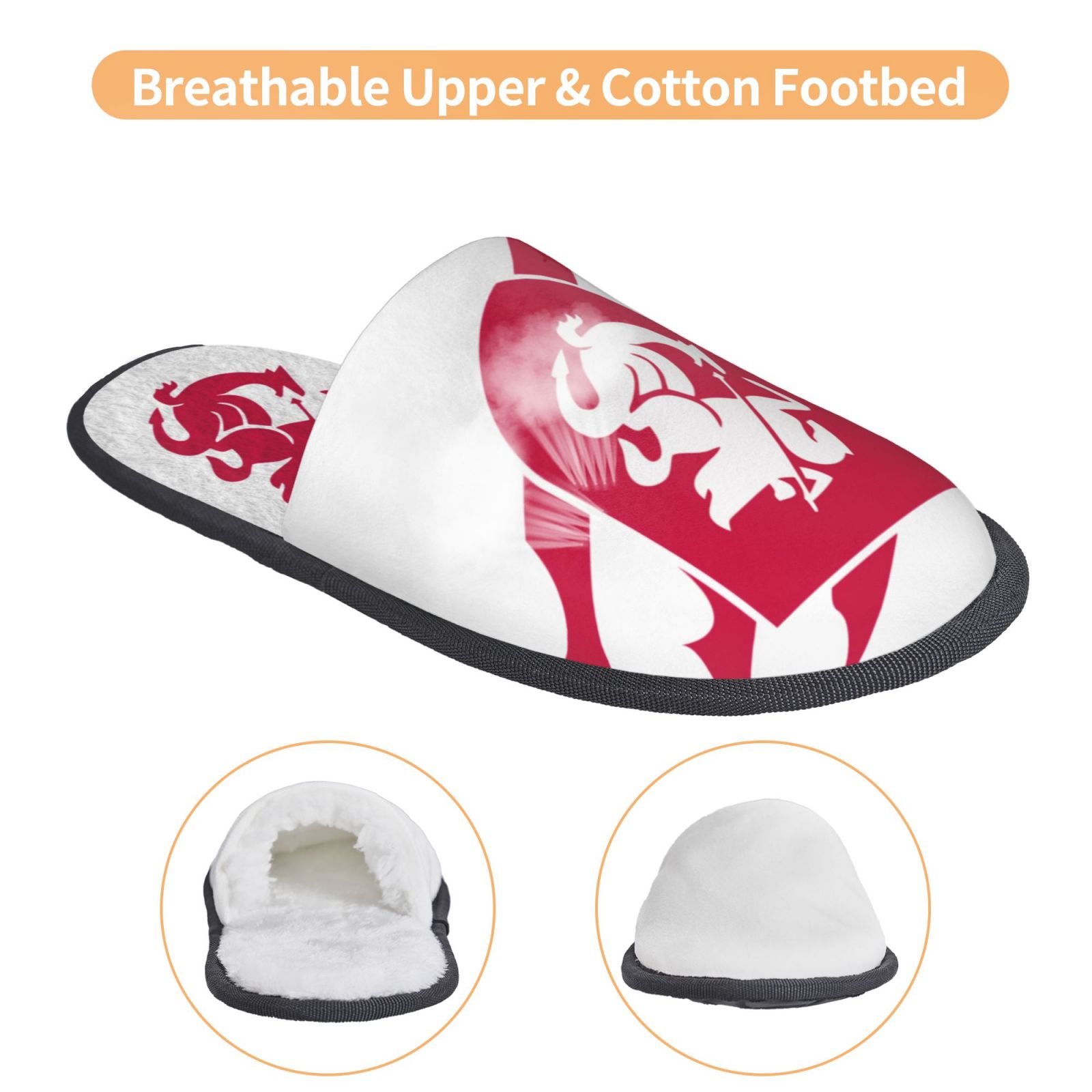 Georgia Cotton Slippers FSP2214 - Soccerfana