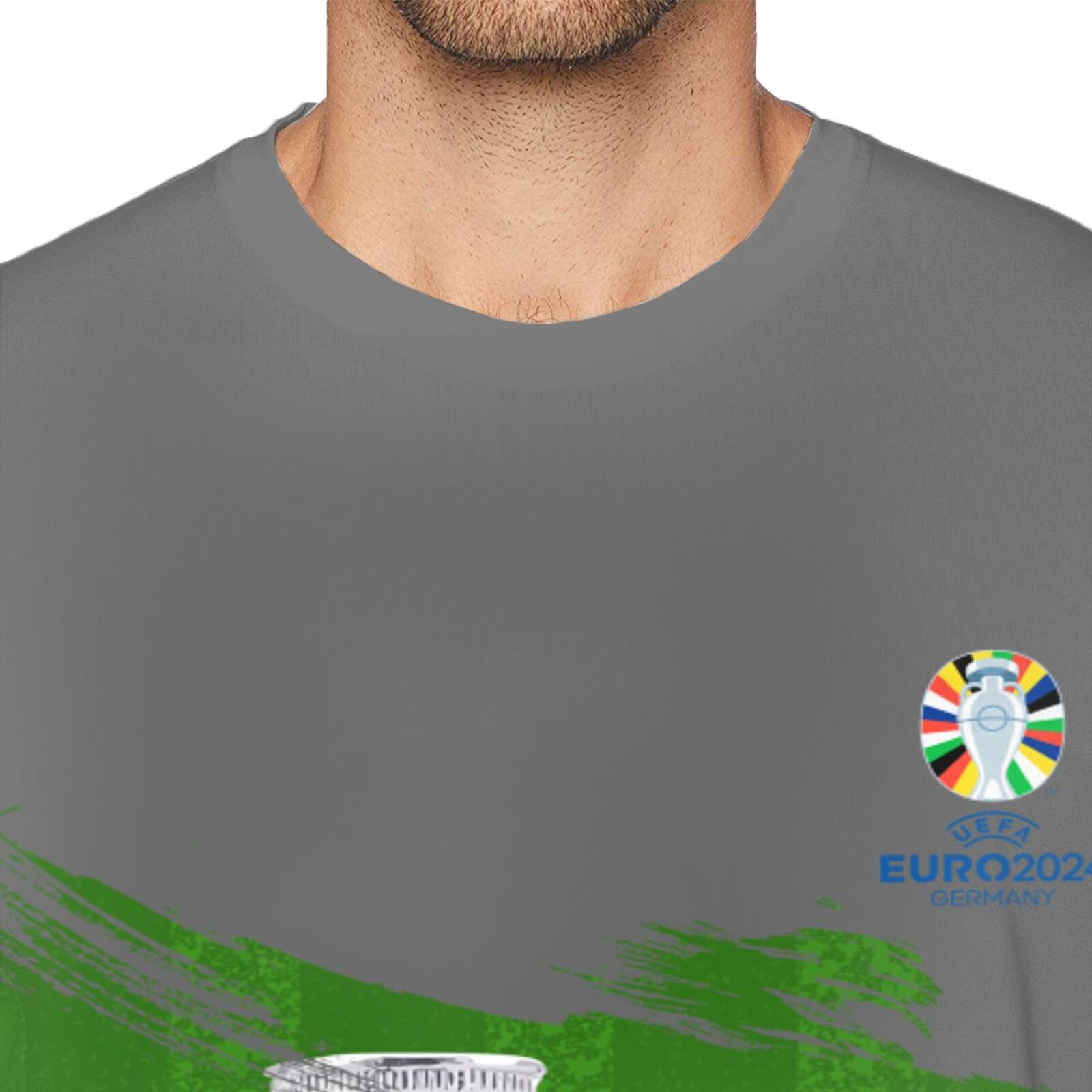 Men's England EURO 2024 Basic Short Sleeve T-Shirt BST1681 - Soccerfana