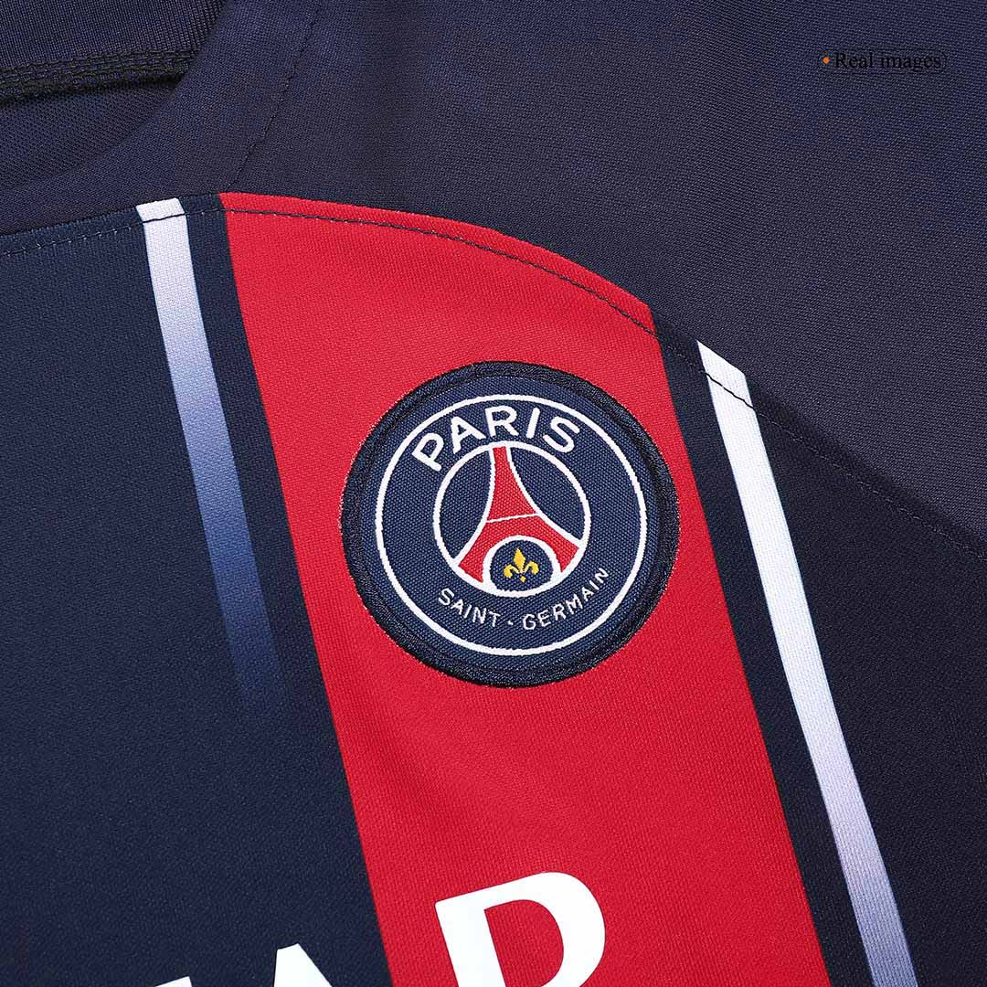 Kid's Paris Saint-Germain Home Jersey+Shorts 23/24 - Soccerfana