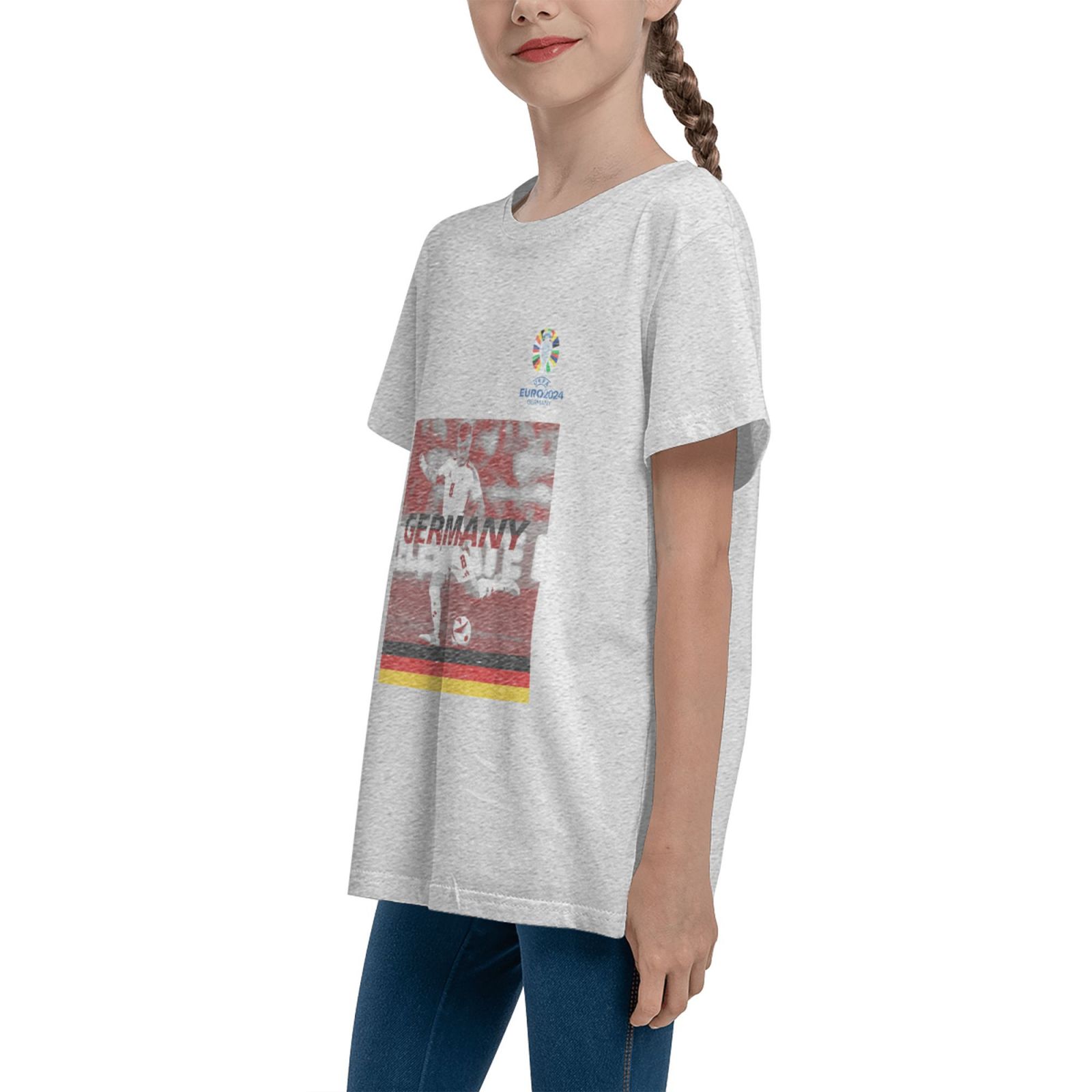 Kid's Germany EURO 2024 Teenage T-shirt TET1710 - Soccerfana