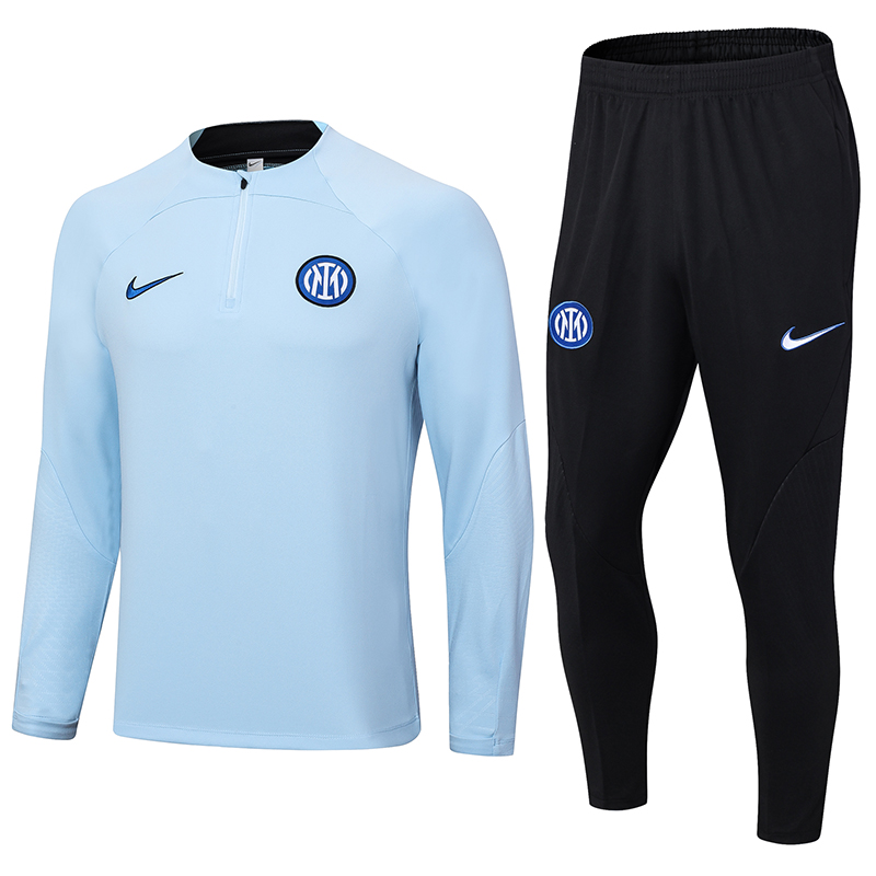 Inter Milan Long Sleeve Track Suit 23/24 MEN597 - Soccerfana