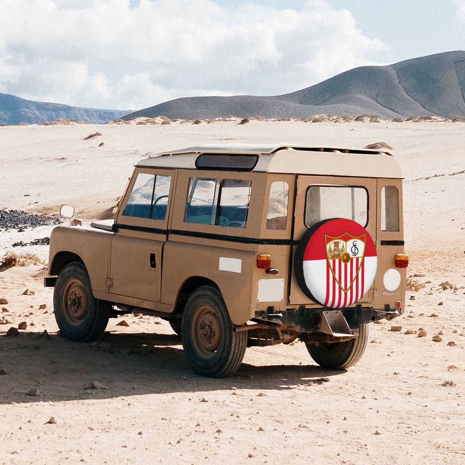 Sevilla Car Tire Dust Cover TIC2734 - Soccerfana