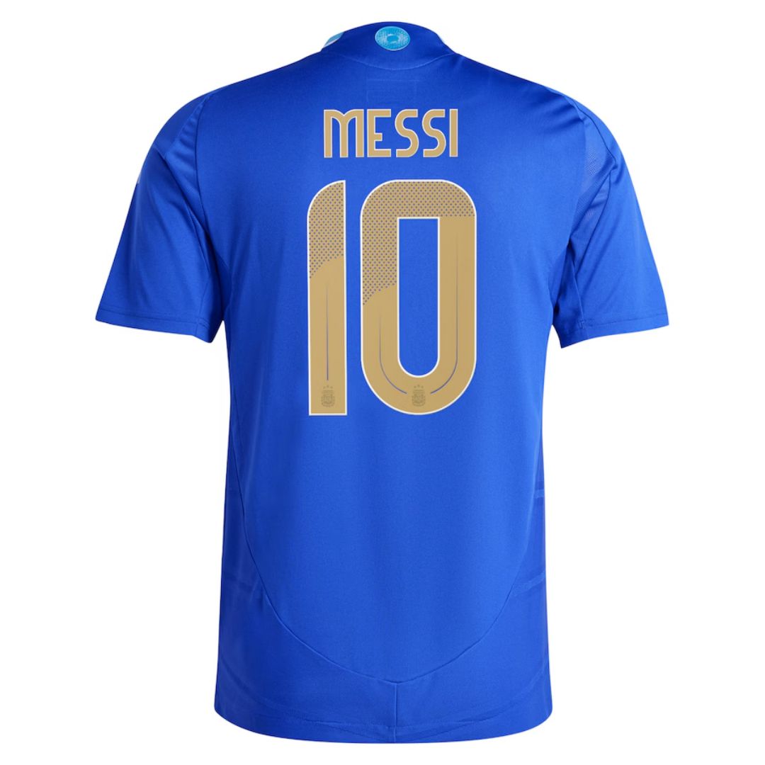Lionel Messi #10 Argentina Player Version Away Jersey Copa America 2024 - Soccerfana