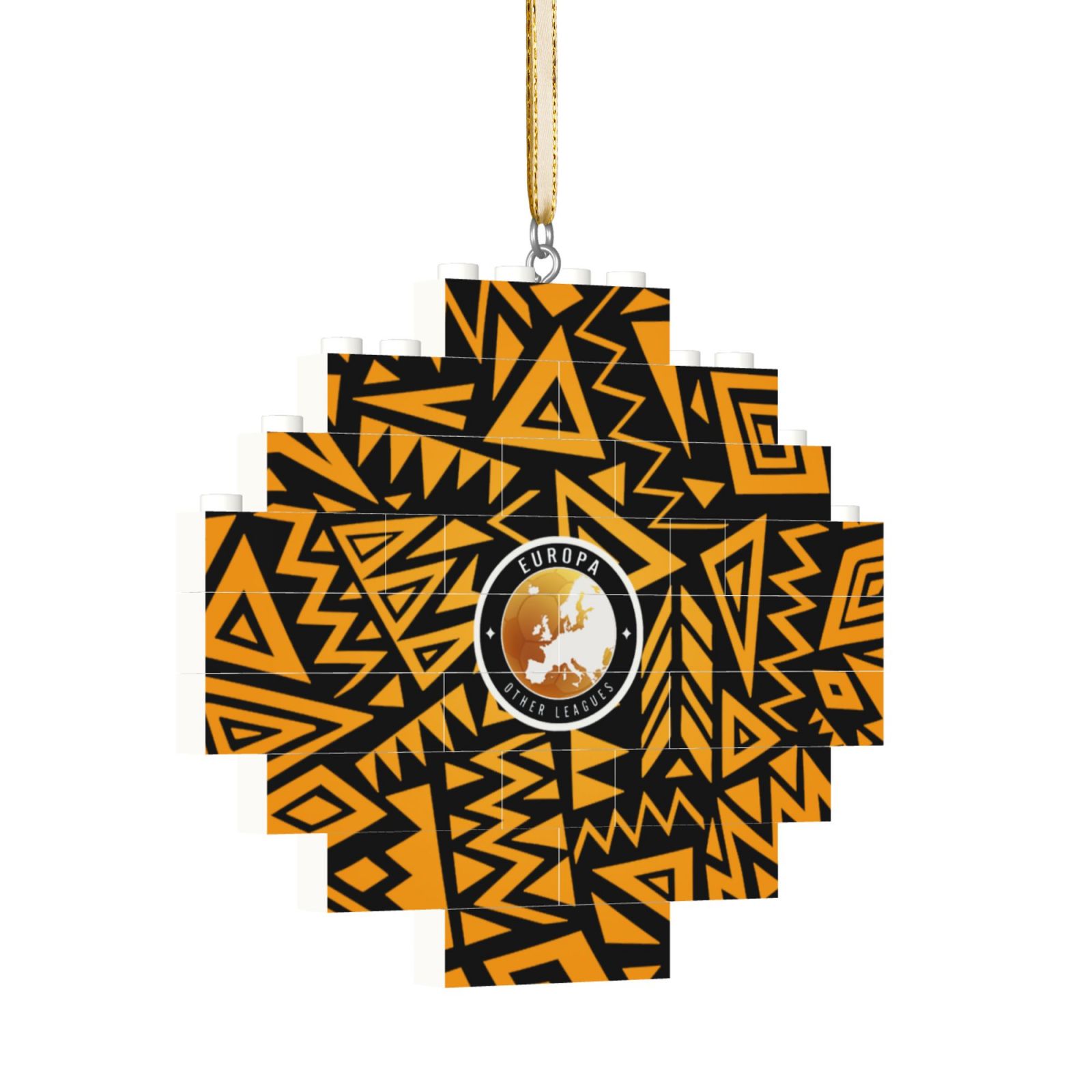 UEFA Europa League Building Block Puzzle Ornament BBP2039 - Soccerfana