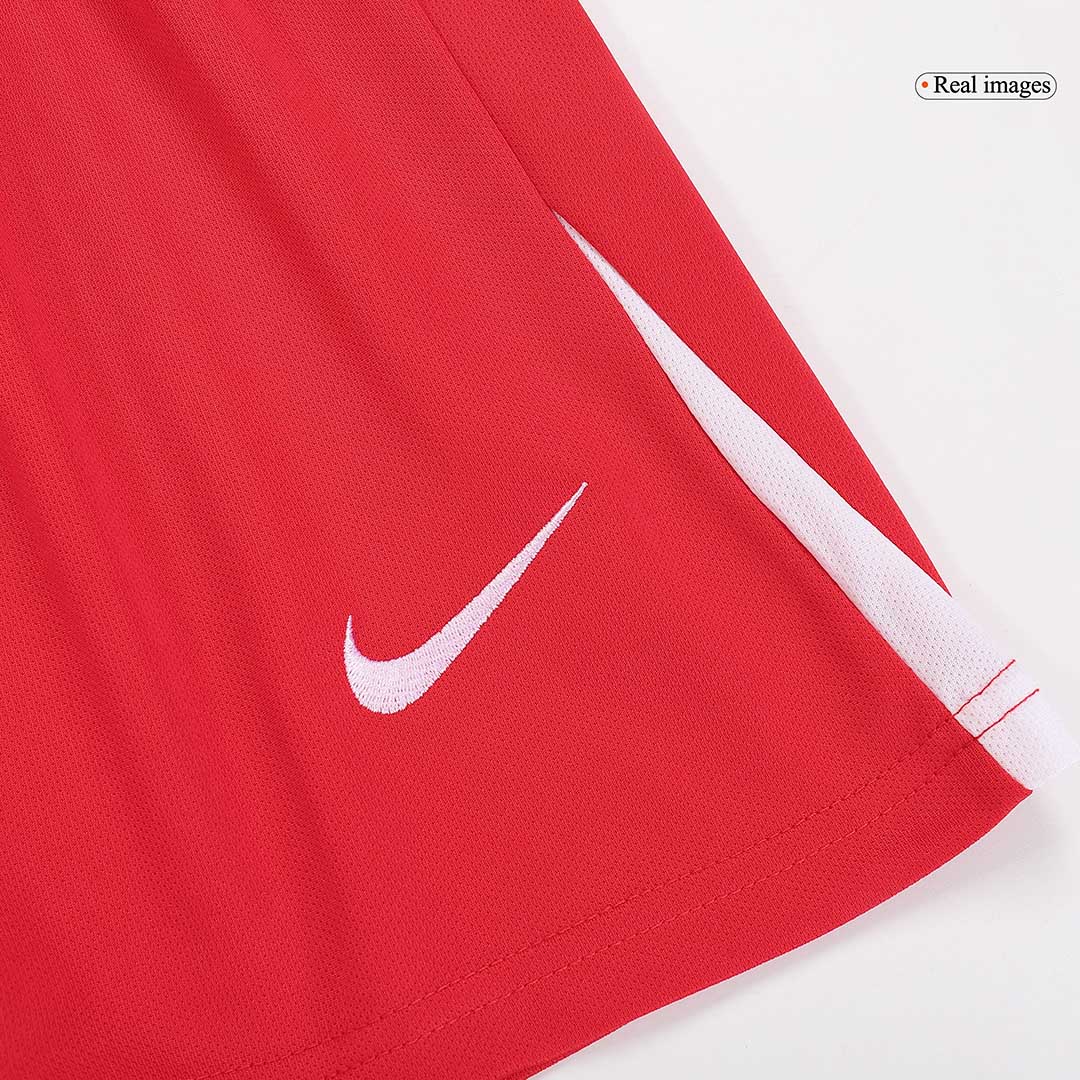 Kid's Poland Home Jersey+Shorts EURO 2024 - Soccerfana