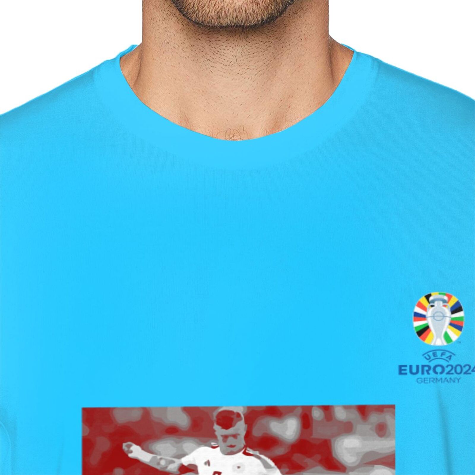 Men's Germany EURO 2024 Basic Short Sleeve T-Shirt BST1704 - Soccerfana