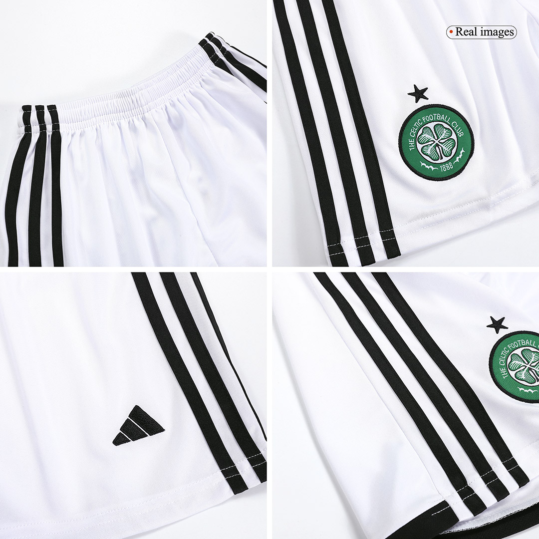 Kid's Celtic Home Jersey+Shorts 23/24 - Soccerfana