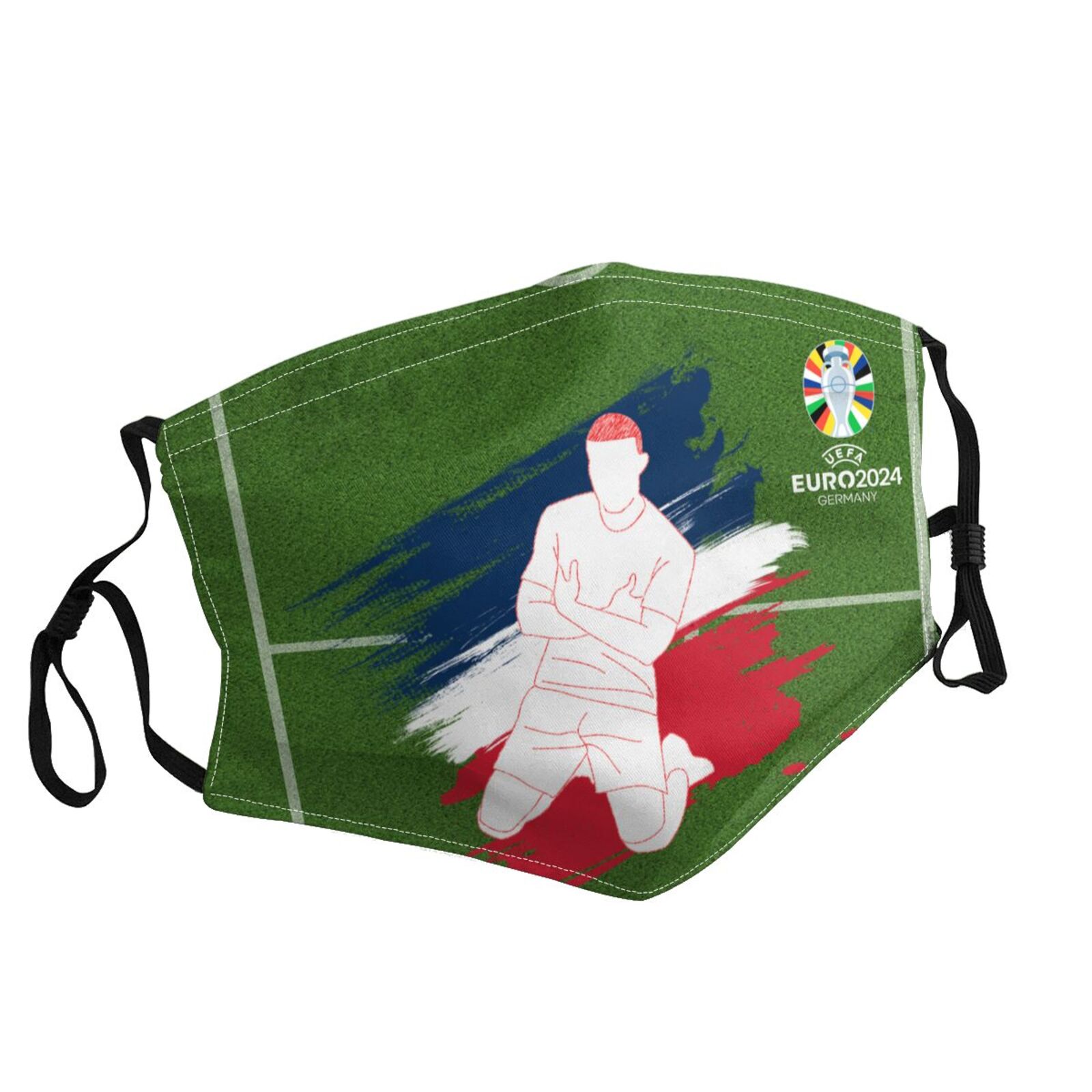 France EURO 2024 Adult Dust Mask DMK1705 - Soccerfana