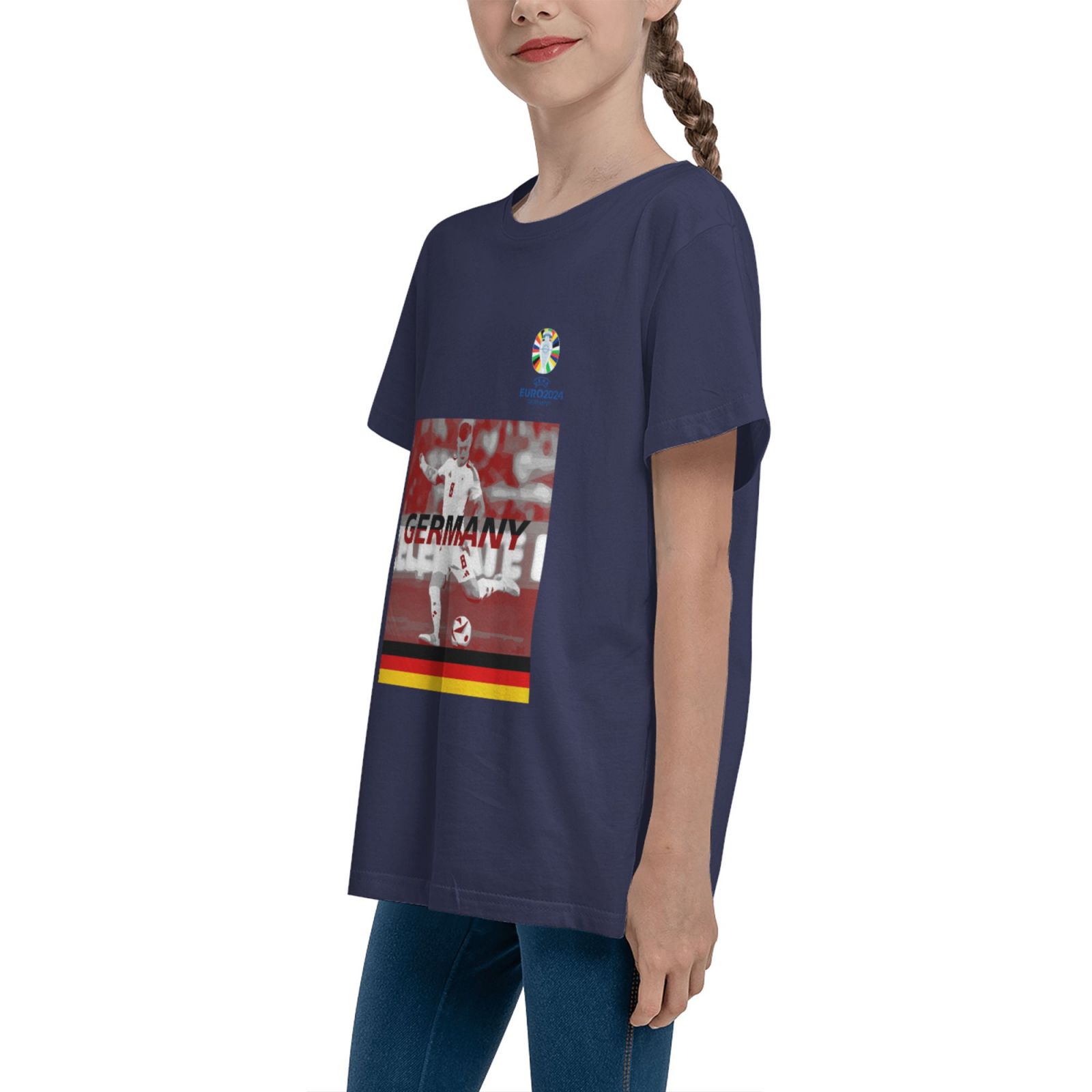 Kid's Germany EURO 2024 Teenage T-shirt TET1710 - Soccerfana