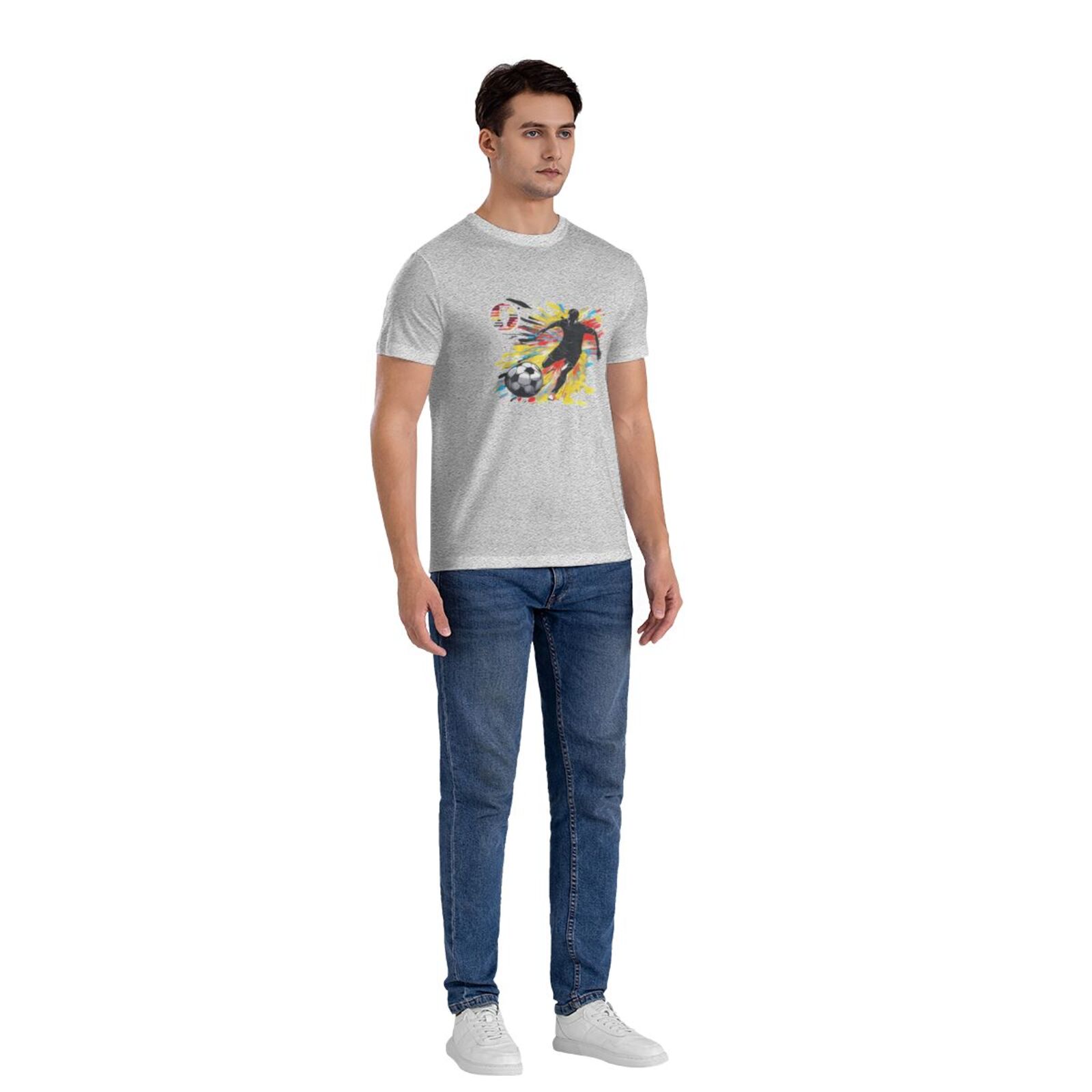 Men's Germany EURO 2024 Basic Short Sleeve T-Shirt BST1748 - Soccerfana