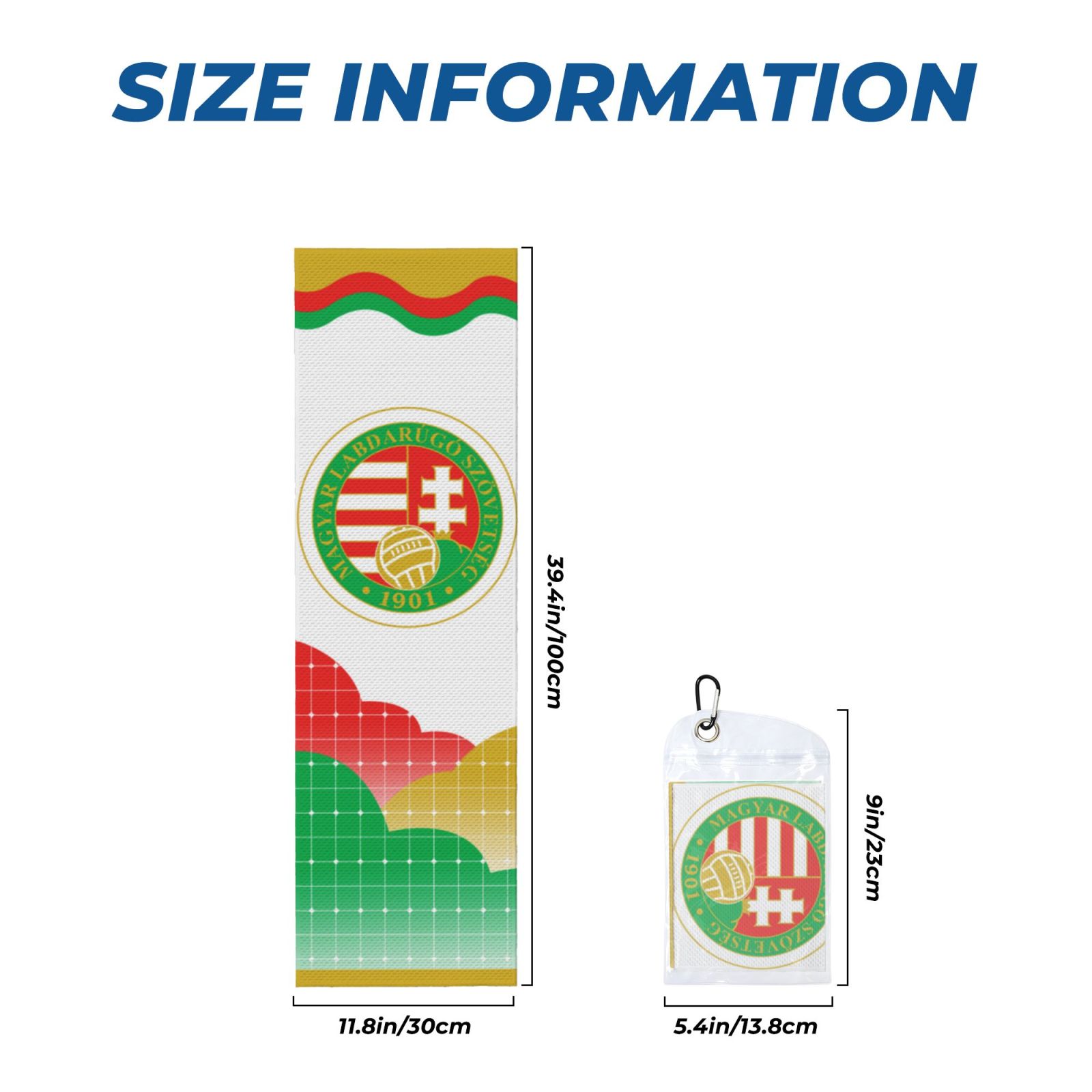 Hungary Sports Towel CET2146 - Soccerfana