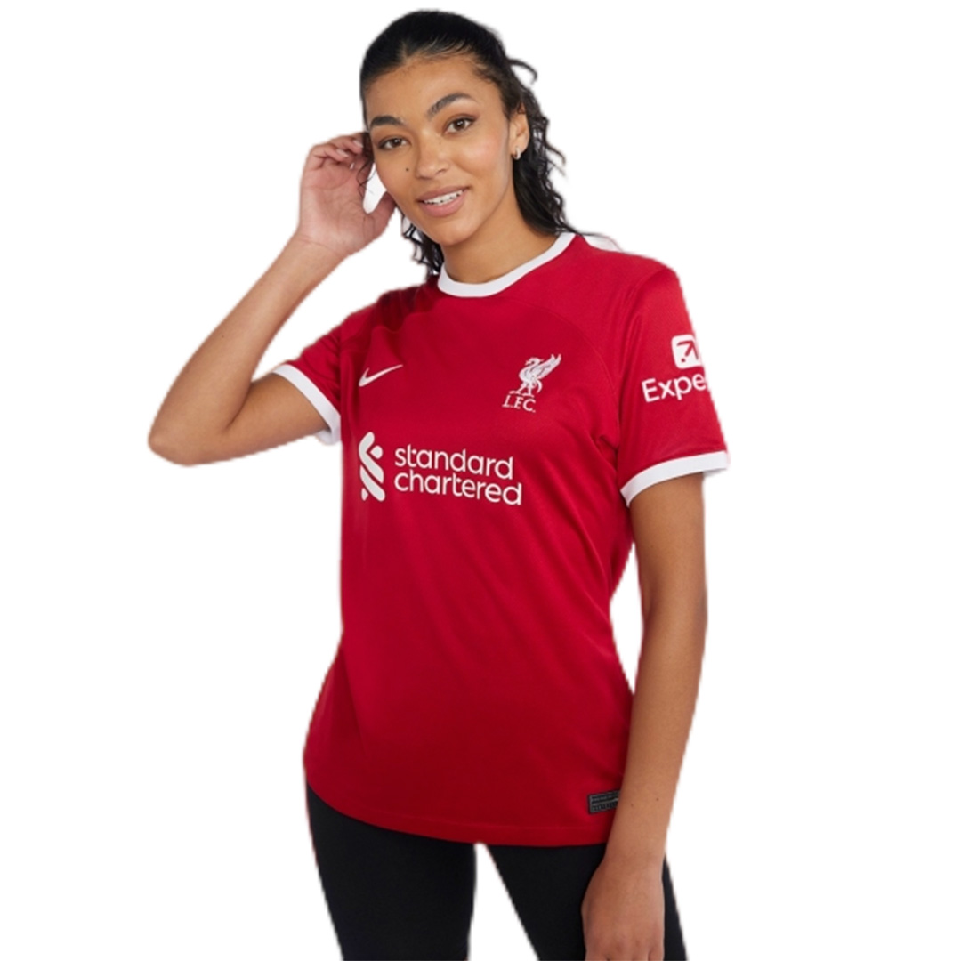 Women's Liverpool Home Jersey 23/24 - Soccerfana