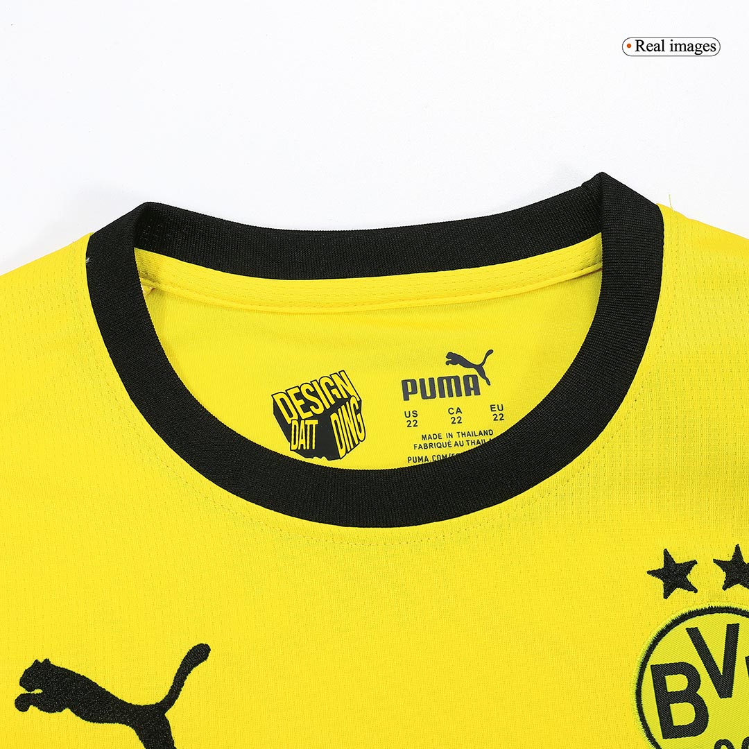 Kid's Borussia Dortmund Home Jersey+Shorts 23/24 - Soccerfana