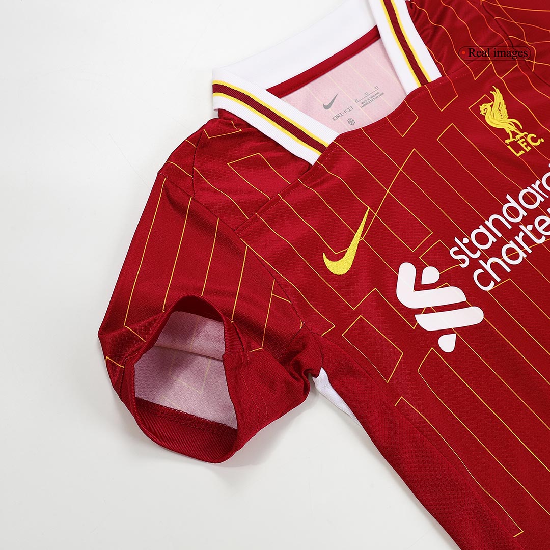 Kid's Liverpool Home Jersey+Shorts 2024/25 - Soccerfana
