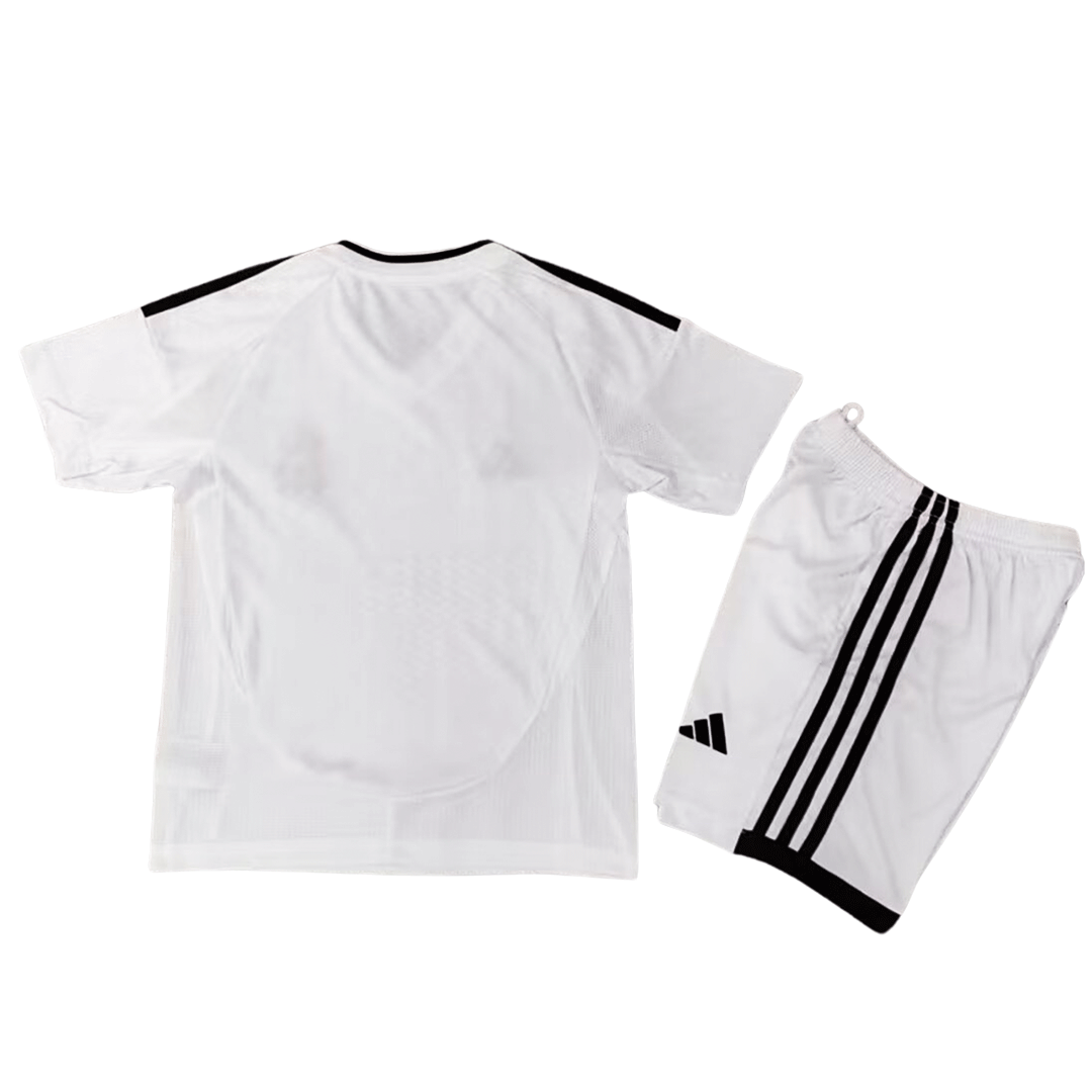 Kid's Real Madrid Home Jersey+Shorts 2024/25 - Soccerfana