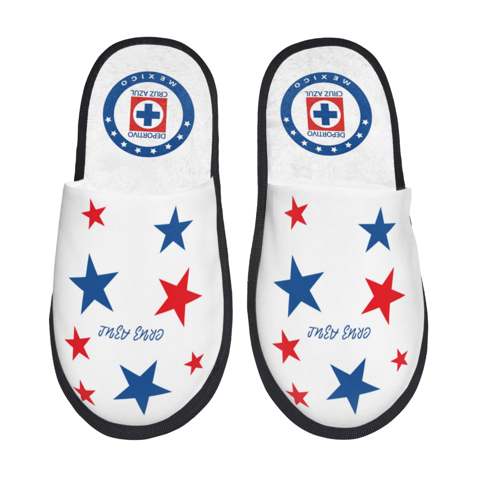 Cruz Azul Cotton Slippers FSP2210 - Soccerfana