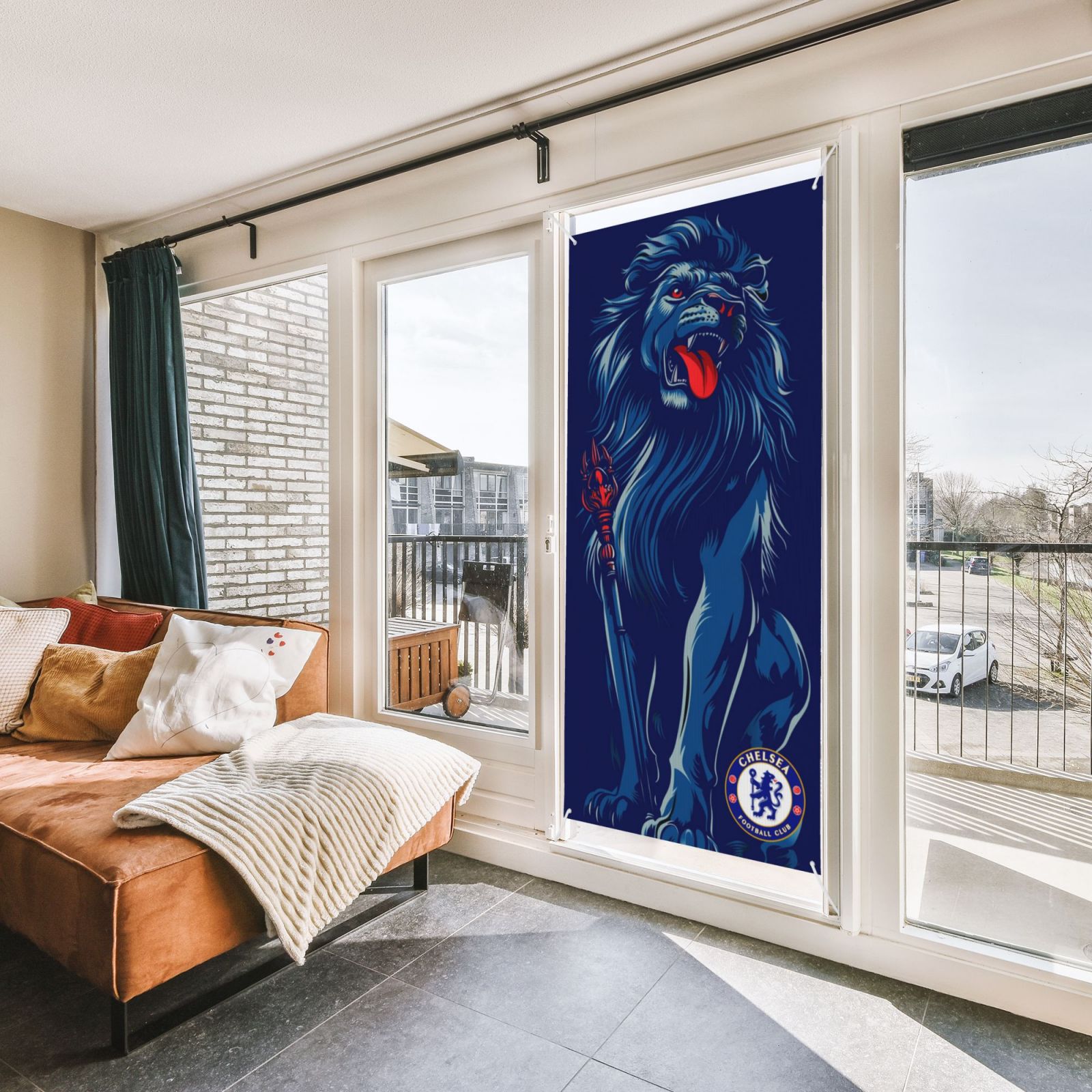 Chelsea Door Cover Decorated Banner DCB2804 - Soccerfana