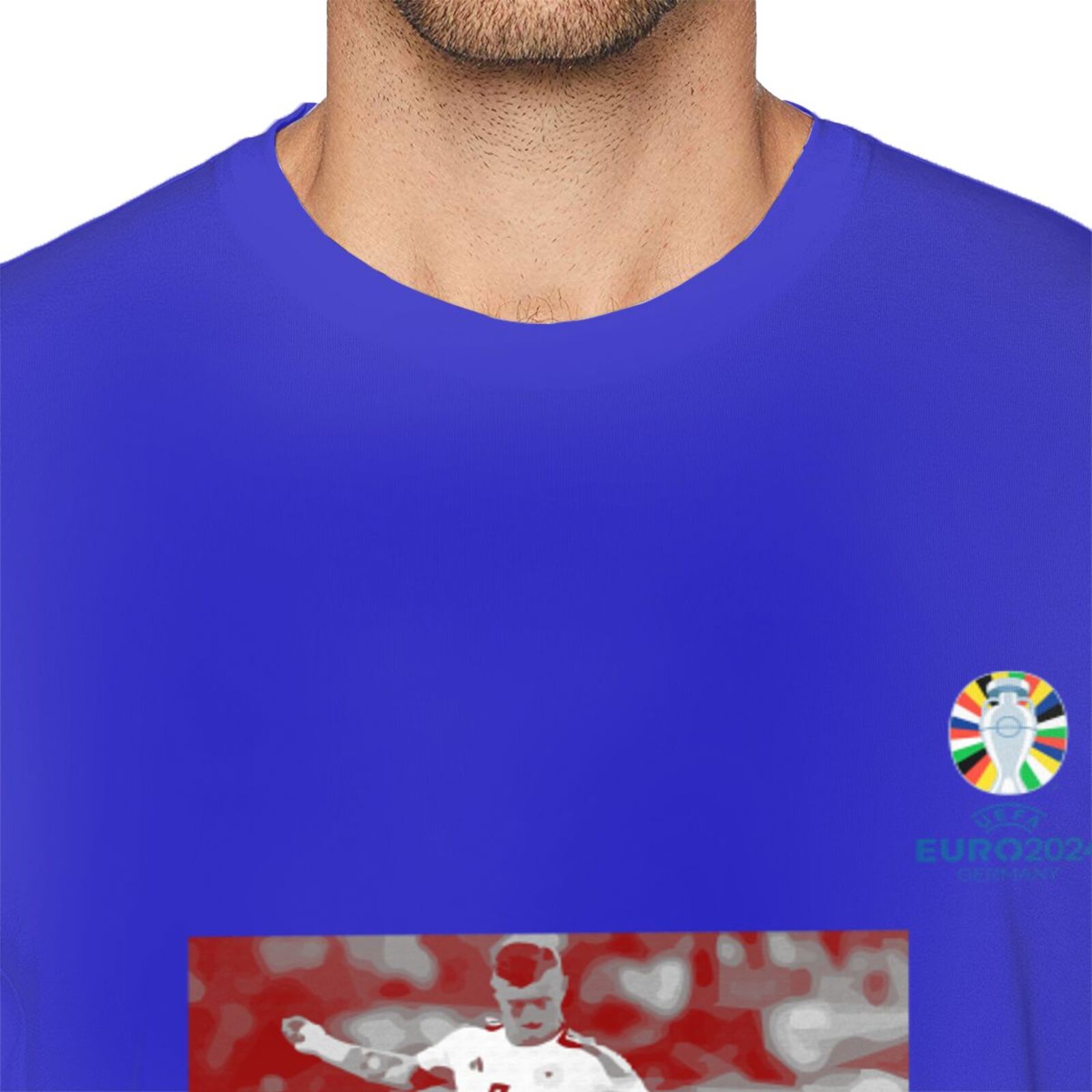 Men's Germany EURO 2024 Basic Short Sleeve T-Shirt BST1704 - Soccerfana