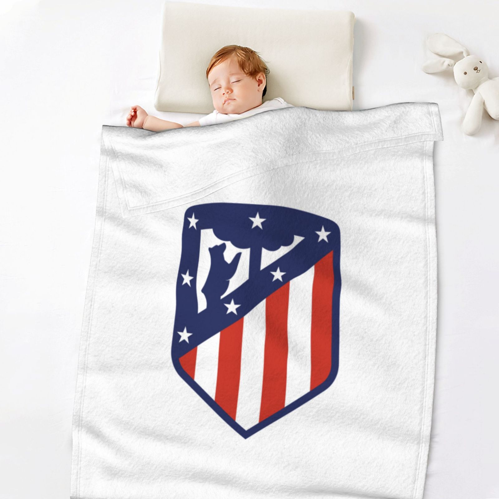 Atletico Madrid Flannel Blanket FLB1598 - Soccerfana