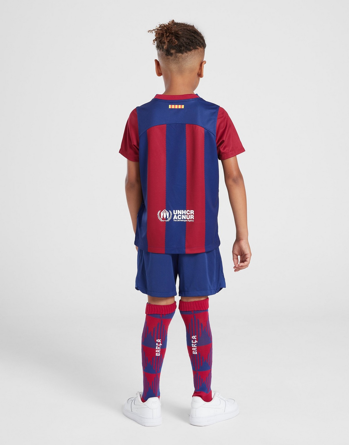 Kid's Barcelona Home Jersey+Shorts 23/24 - Soccerfana